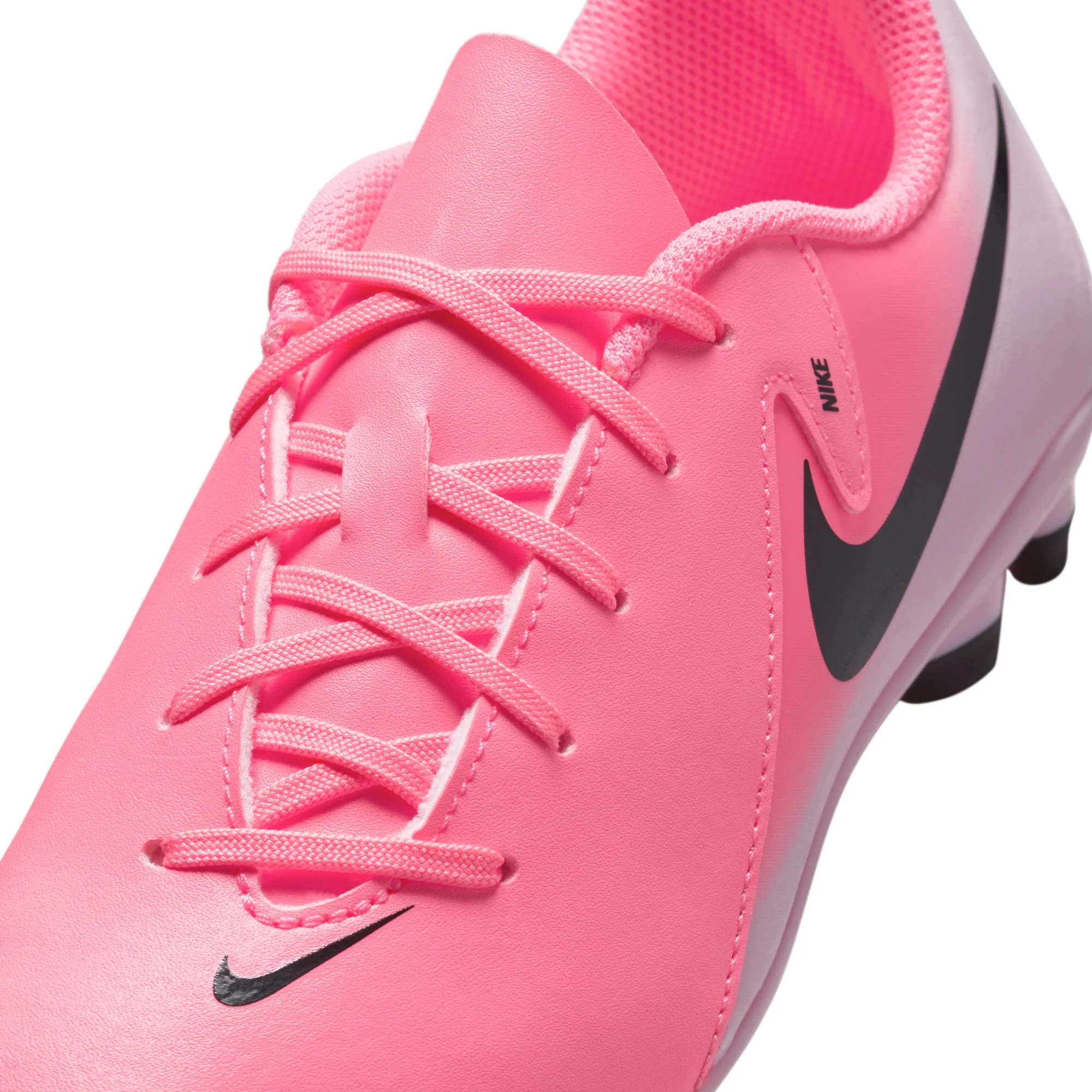 Nike Junior Phantom GX 2 Academy FG Firm Ground- Sunset Pulse/Black - Image 3