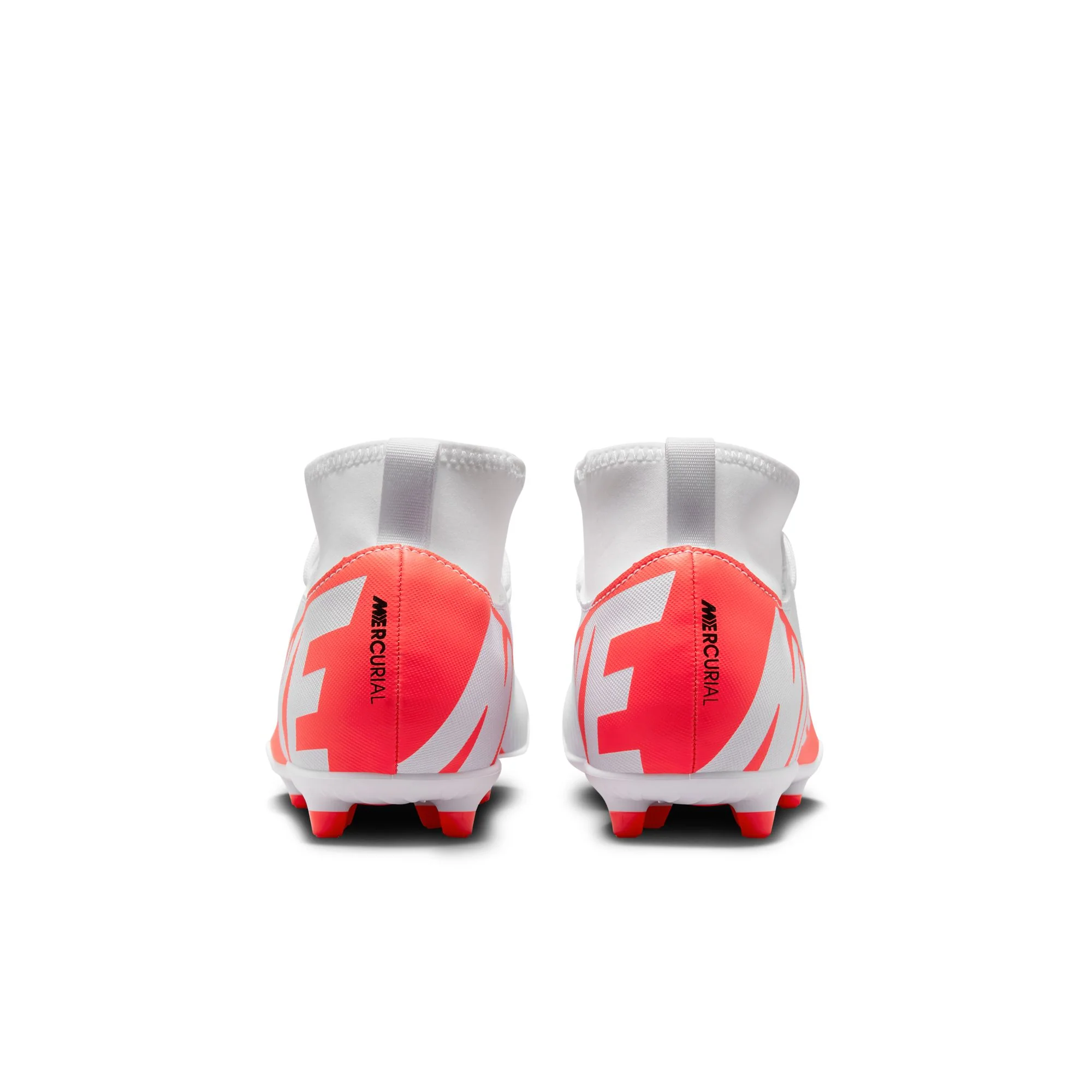 Nike Junior Mercurial Superfly 9 Club FG/MG Soccer Cleat - Bright Crimson/White/Black - Image 5