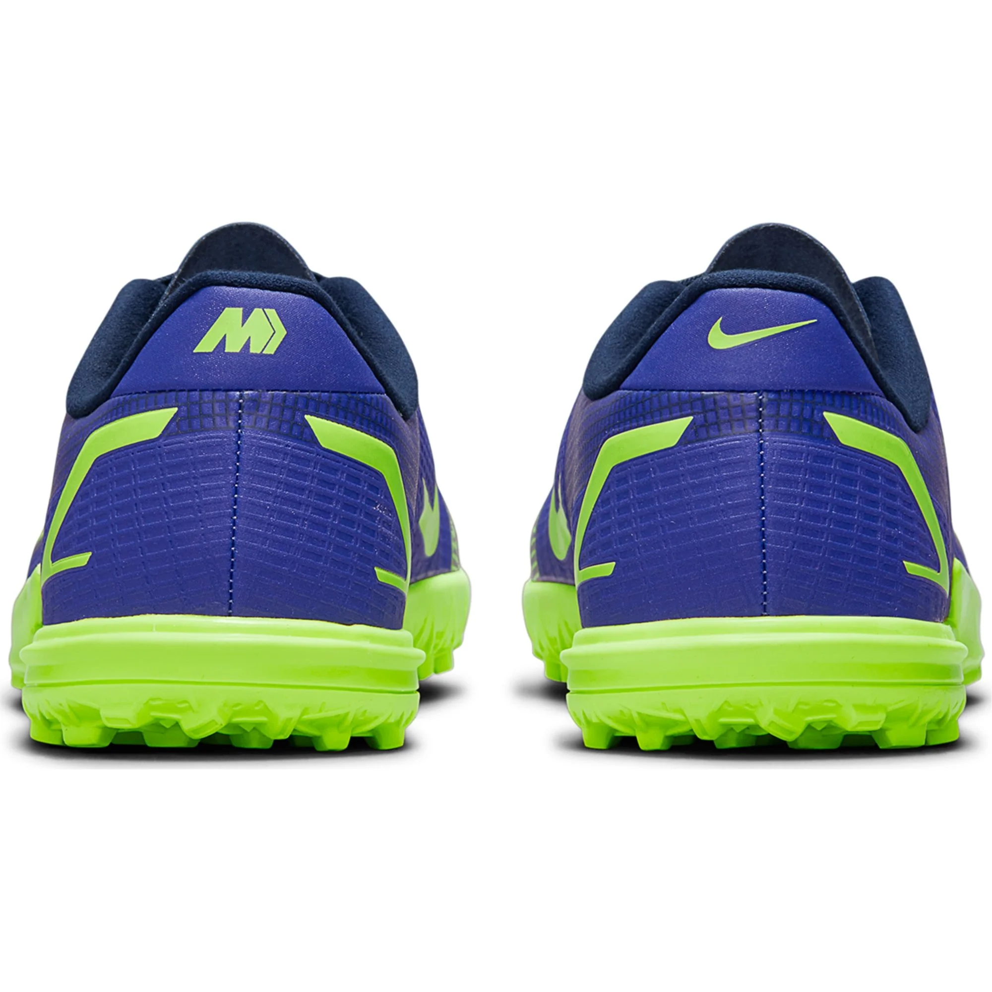 Nike Junior Mercurial Vapor 14 Academy TF Artificial Turf Soccer Shoe - Lapis/Volt/Blue Void - Image 5