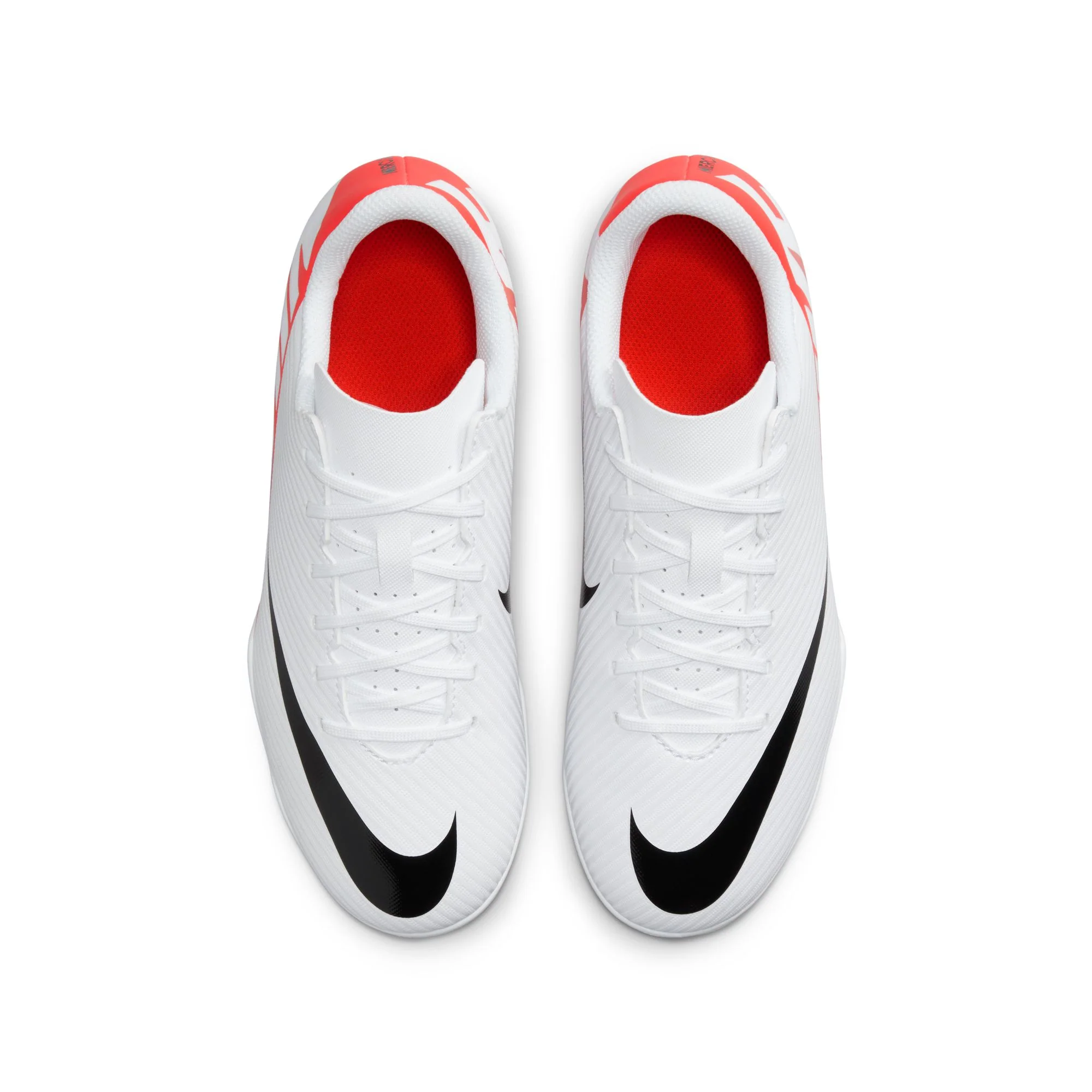 Nike Junior Mercurial Vapor 15 Club FG/MG Soccer Cleat - Bright Crimson/White/Black - Image 3