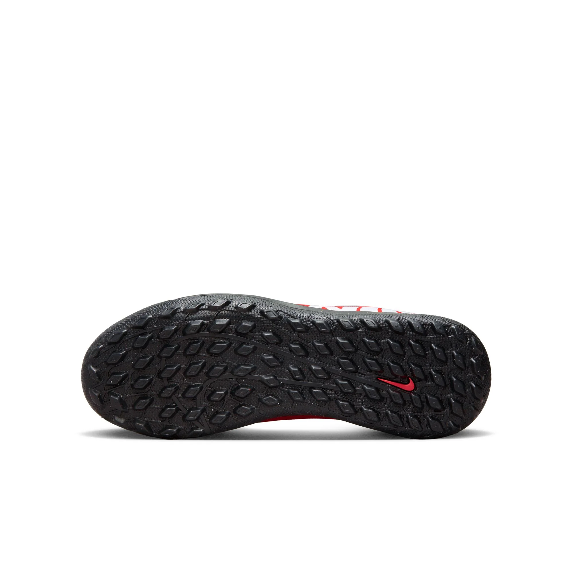 Nike Junior Mercurial Vapor 15 Club TF Turf Soccer Shoes -Crimson/White/Black - Image 6
