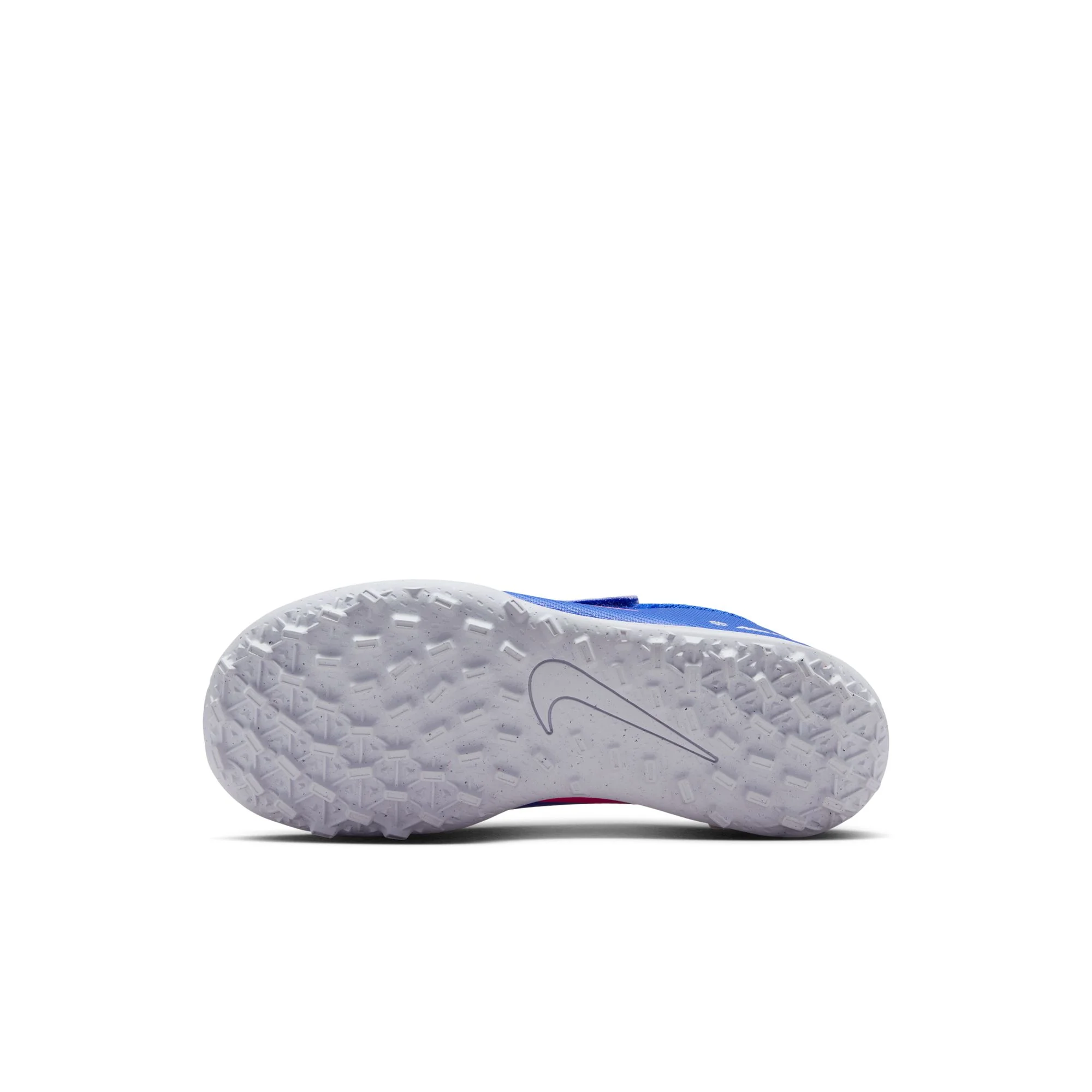 Nike Junior Mercurial Vapor 16 Club TF Turf Soccer Cleats-  Racer Blue/White - Image 6