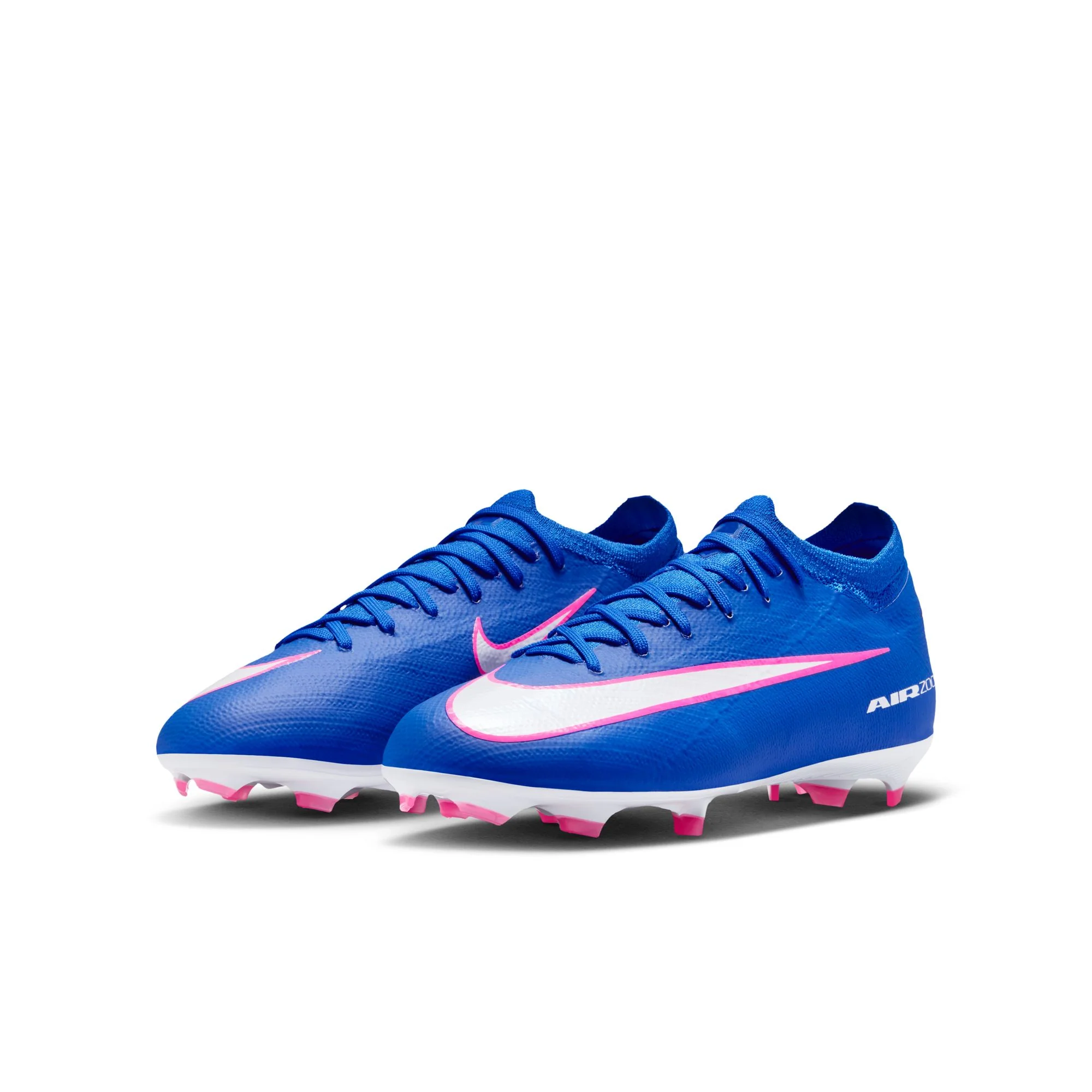 Nike Junior Mercurial Vapor 16 Pro Firm Ground- Racer Blue/White - Image 3
