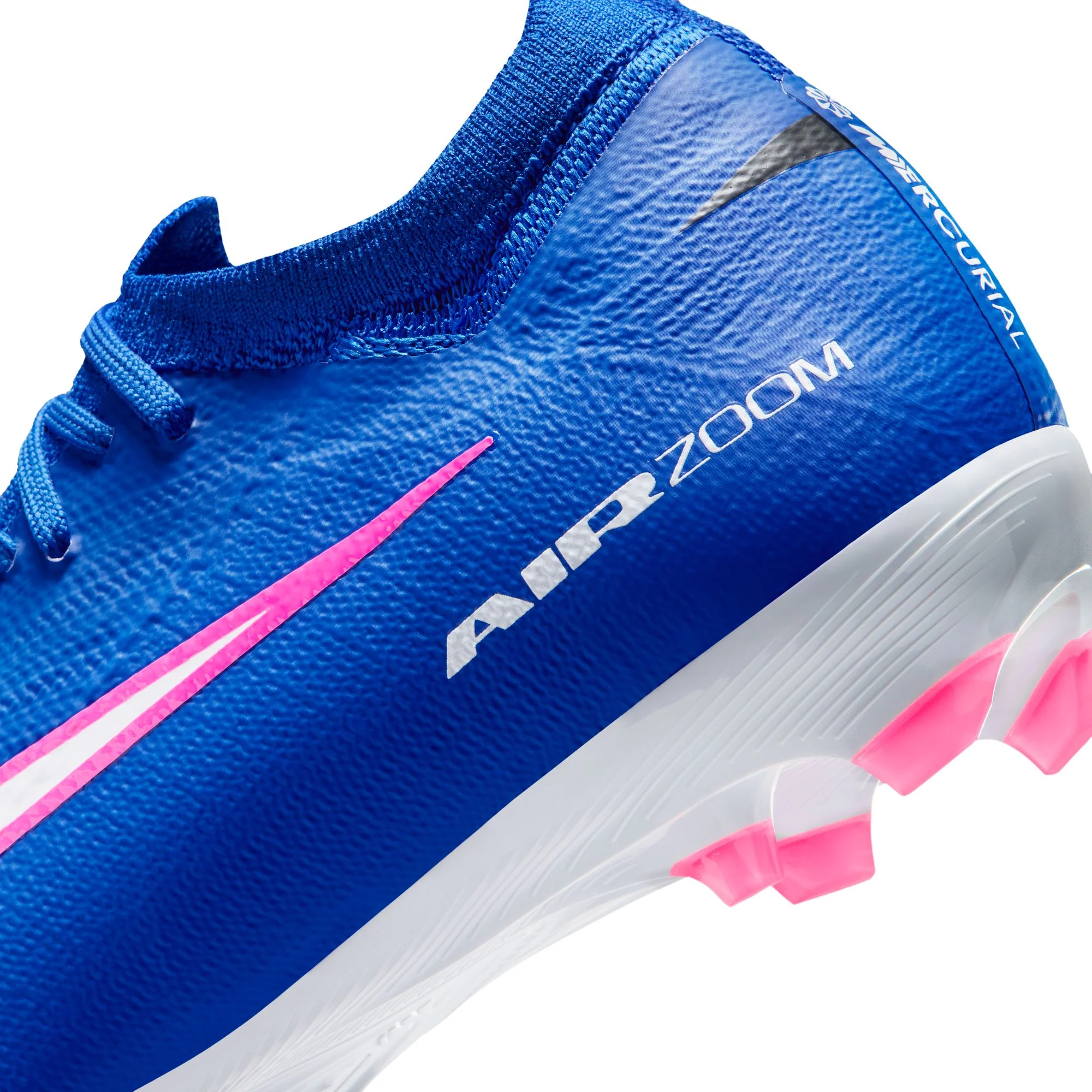 Nike Junior Mercurial Vapor 16 Pro Firm Ground- Racer Blue/White - Image 8