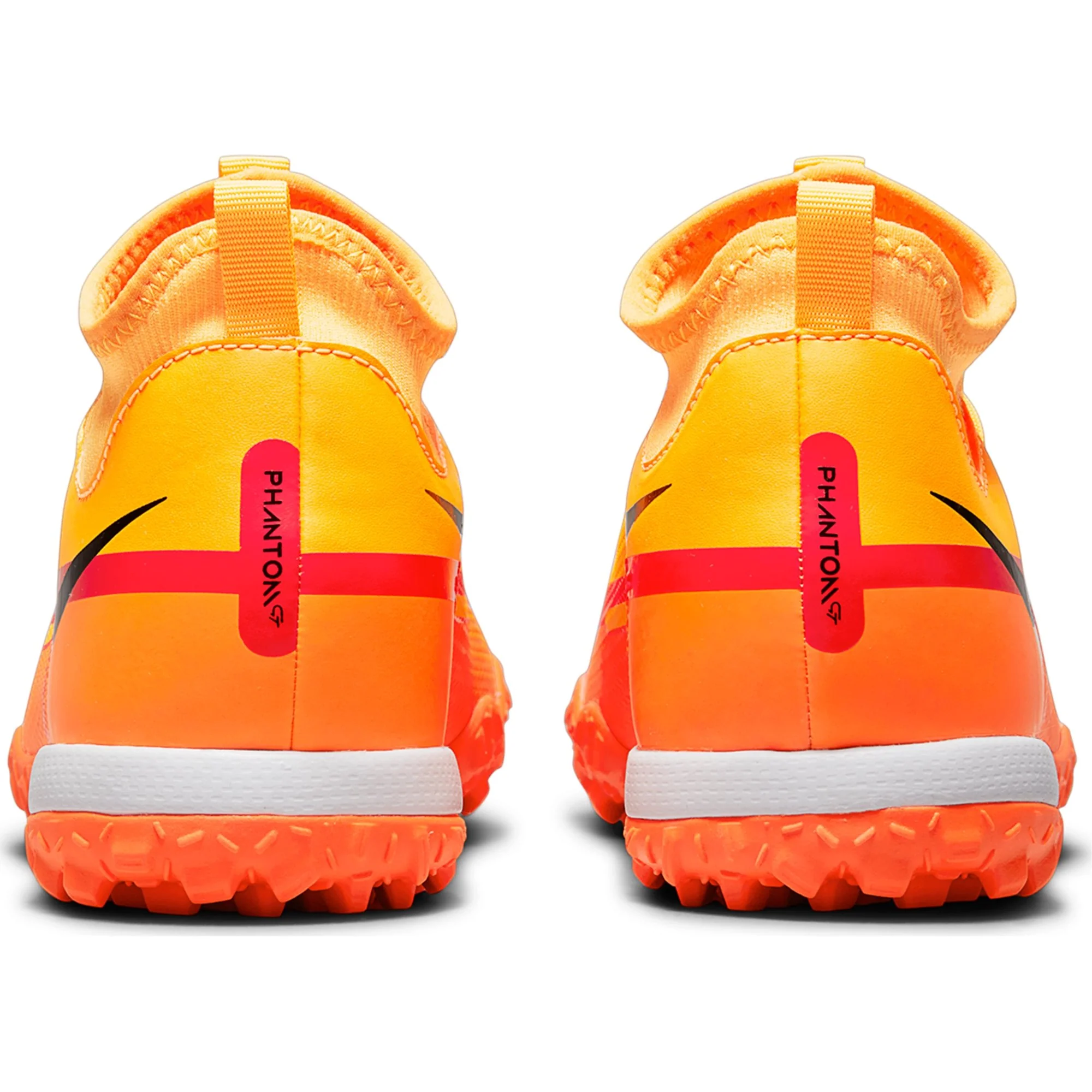 Nike Junior Phantom GT2 Academy TF DF Artificial Turf Soccer Shoe - Laser Orange/Black/Total Orange/Bright Crimson - Image 5