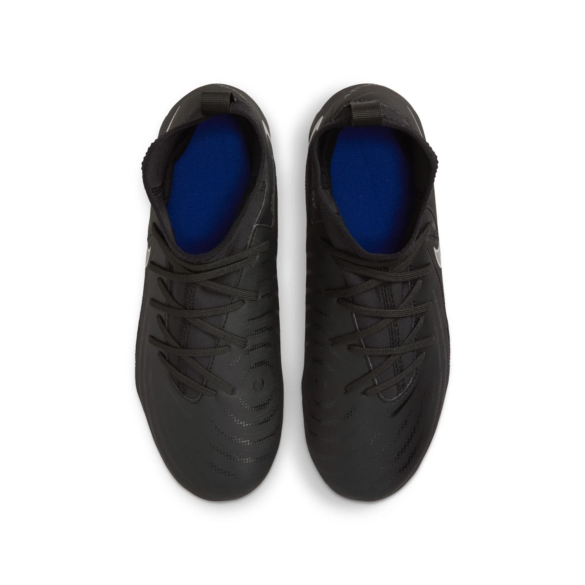 Nike Junior Phantom Luna II Academy FG/MG Soccer Cleat - Black/Black - Image 3