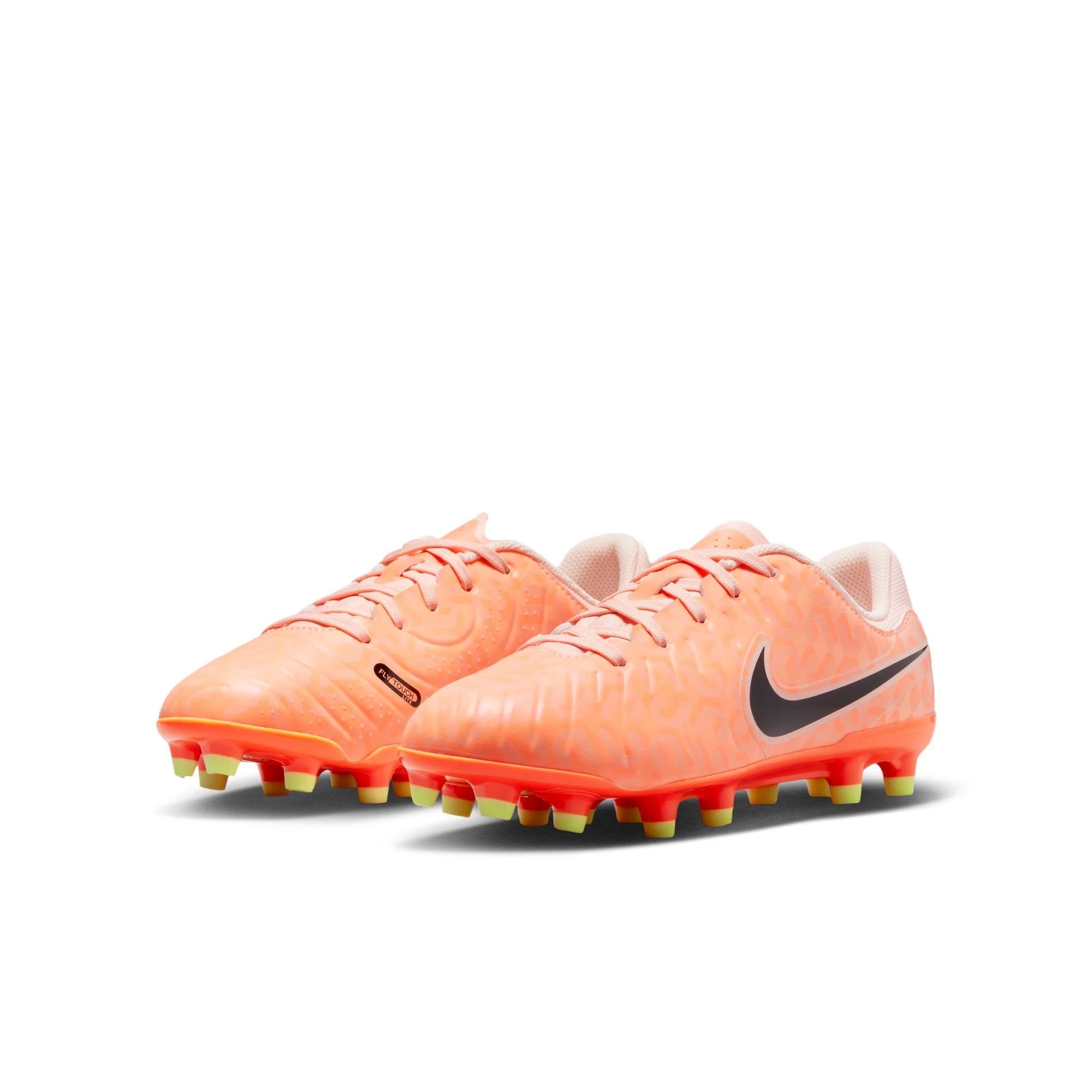 Nike Junior Tiempo Legend 10 Academy FG/MG Soccer Cleat  - Guava Ice/Black - Image 4