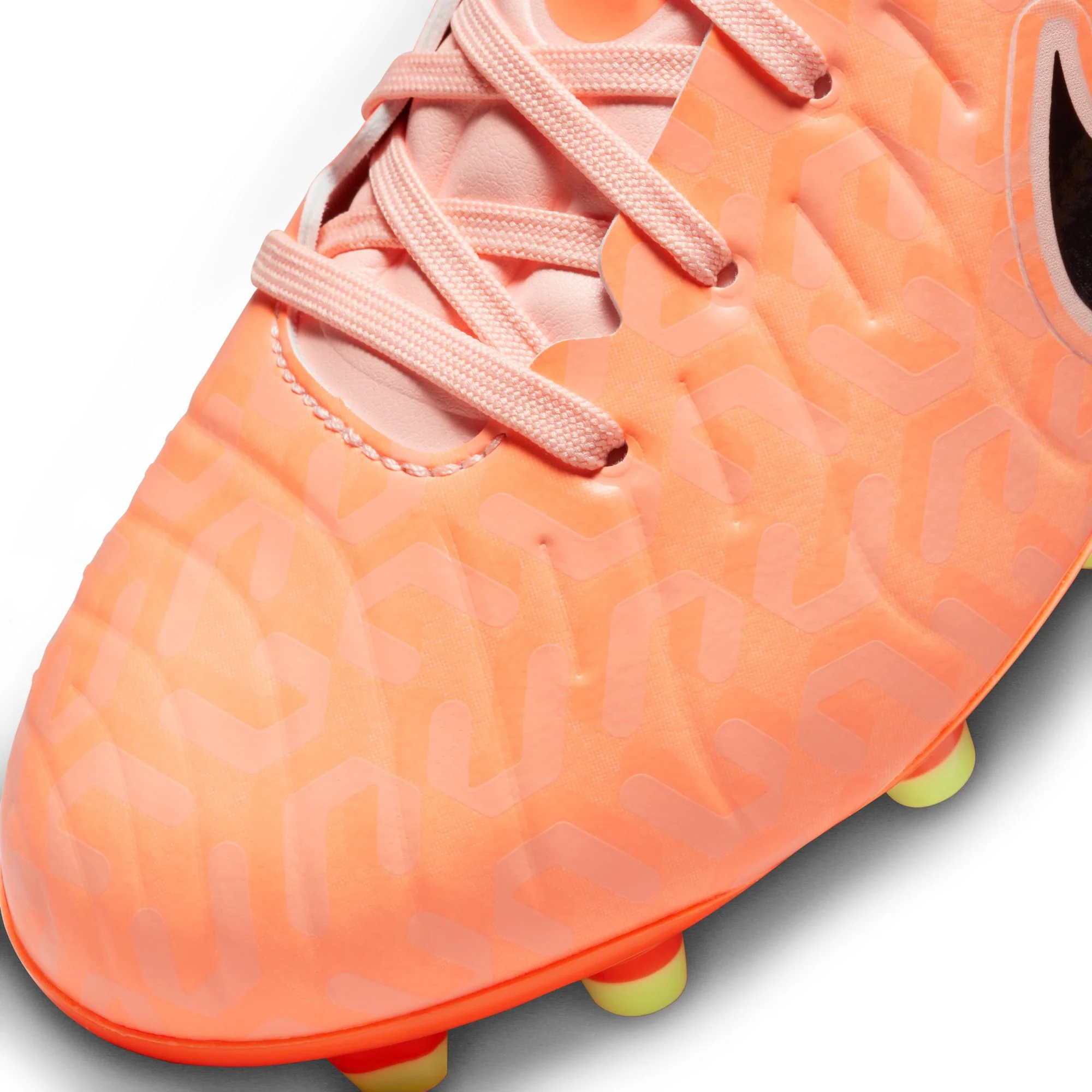 Nike Junior Tiempo Legend 10 Academy FG/MG Soccer Cleat  - Guava Ice/Black - Image 7
