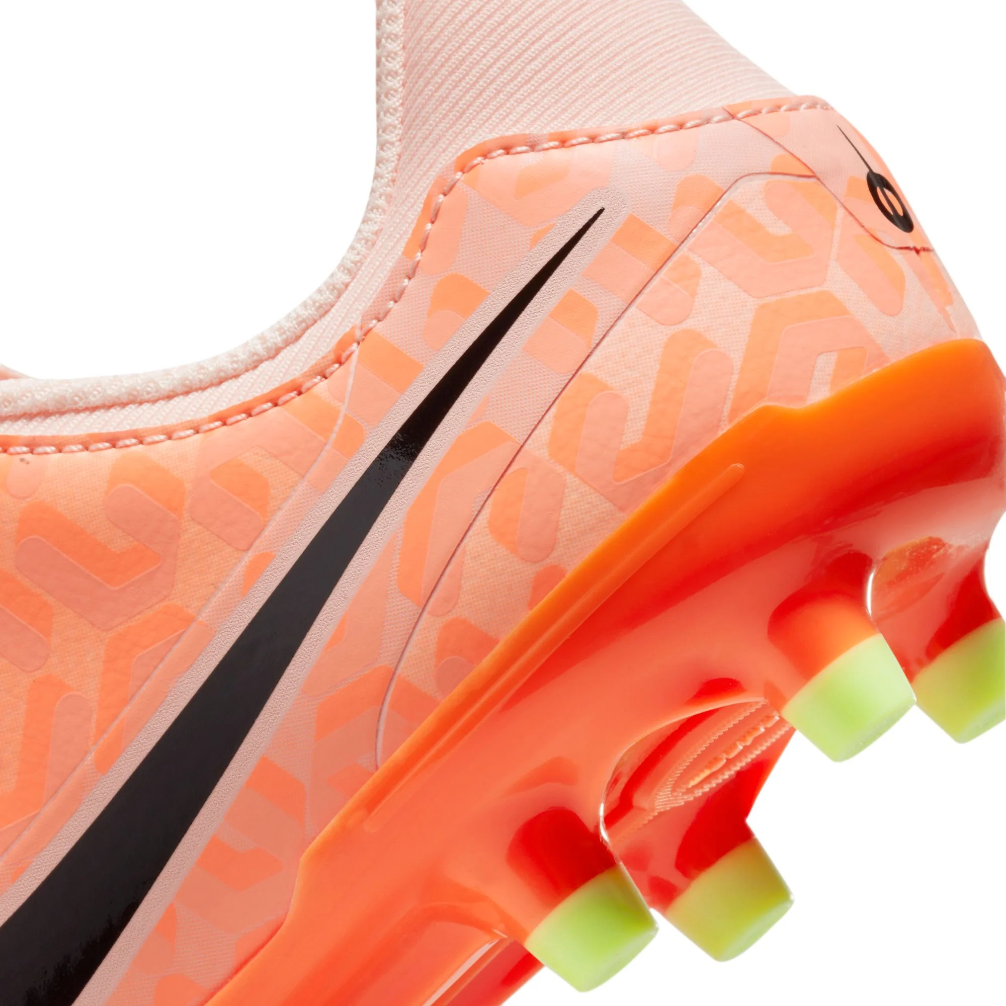 Nike Junior Tiempo Legend 10 Academy FG/MG Soccer Cleat  - Guava Ice/Black - Image 8