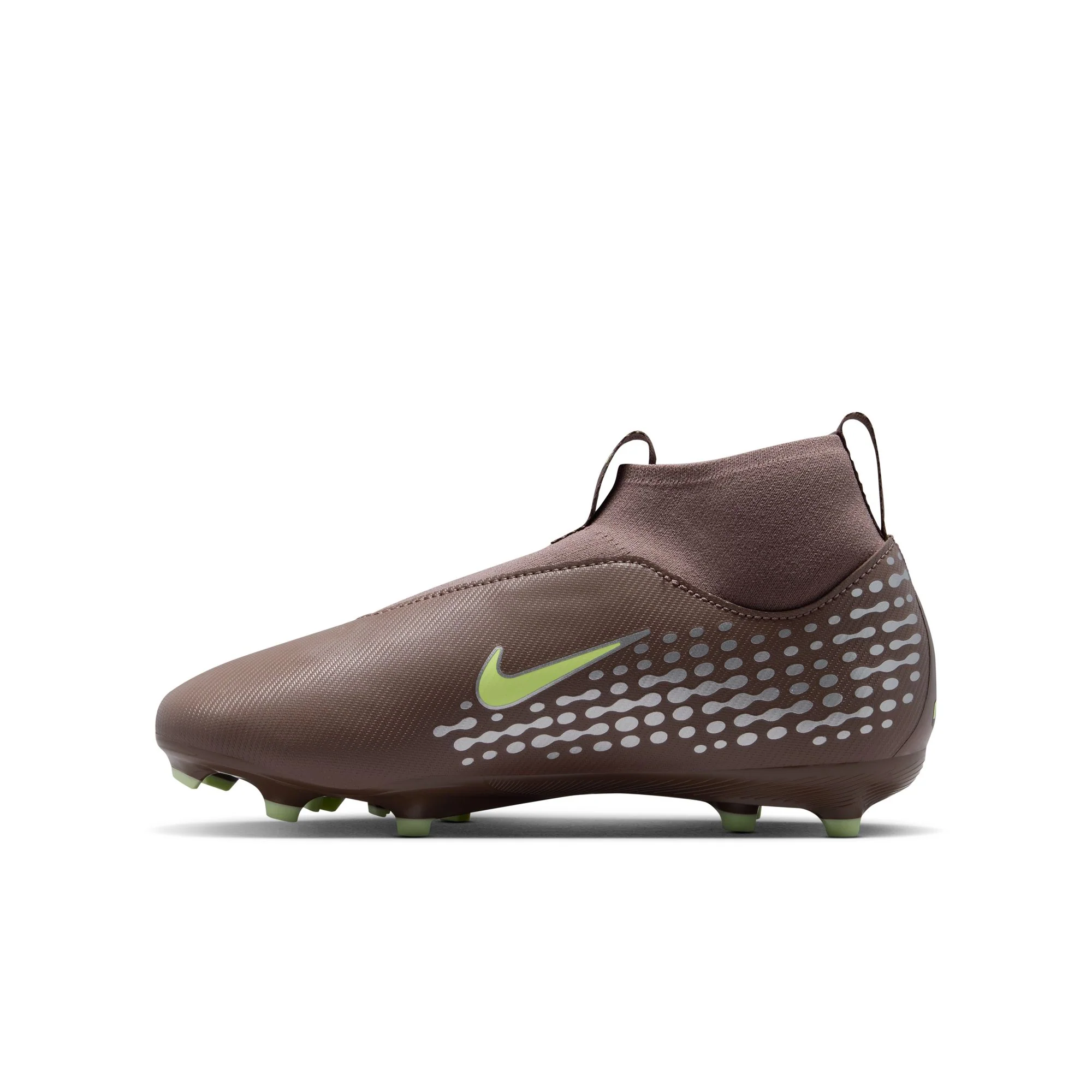 Nike Junior Zoom Mercurial Superfly 10 Academy "Kylian Mbappé" Academy FG Firm Ground Soccer Cleats-  Plum Eclipse/Metallic Silver - Image 2