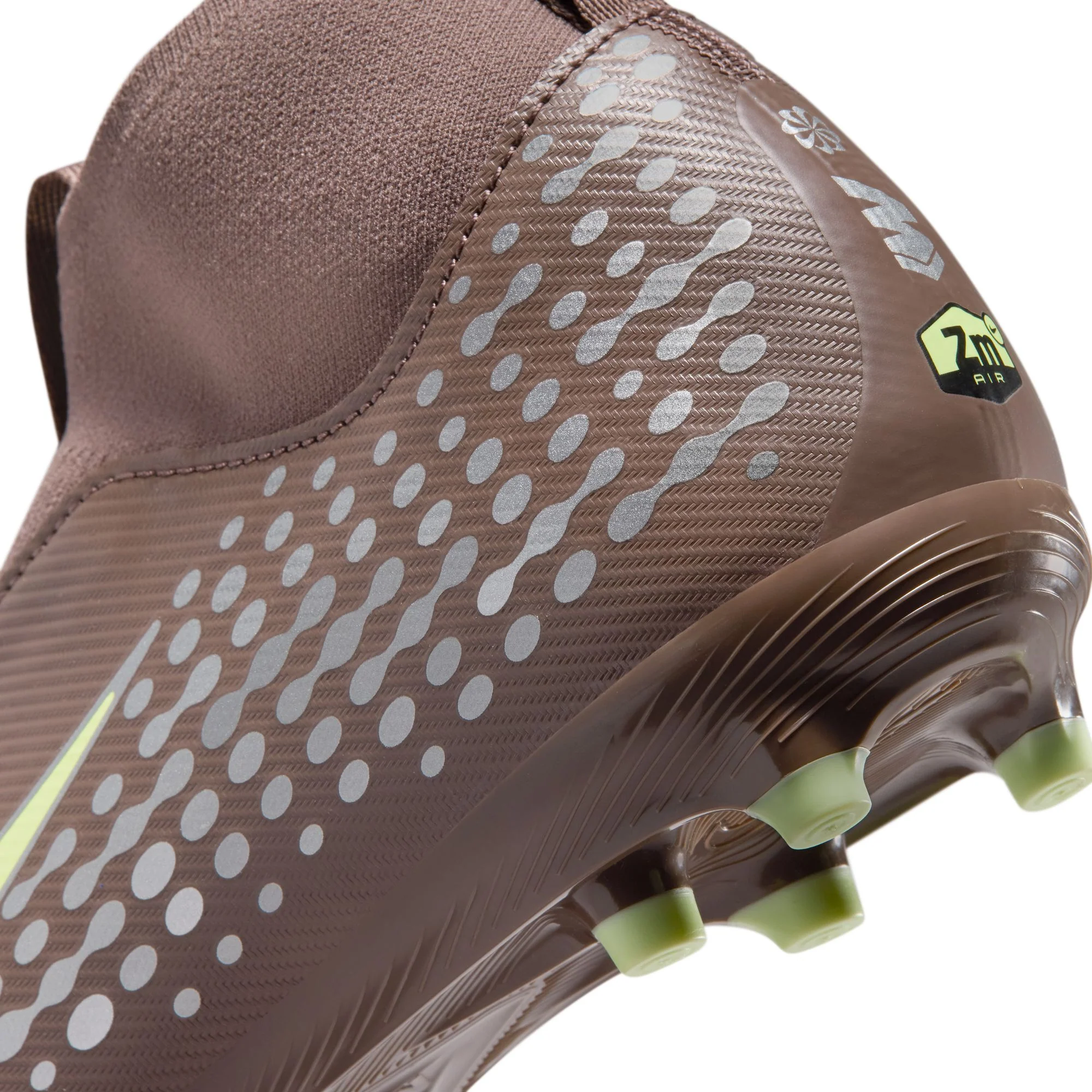 Nike Junior Zoom Mercurial Superfly 10 Academy "Kylian Mbappé" Academy FG Firm Ground Soccer Cleats-  Plum Eclipse/Metallic Silver - Image 8
