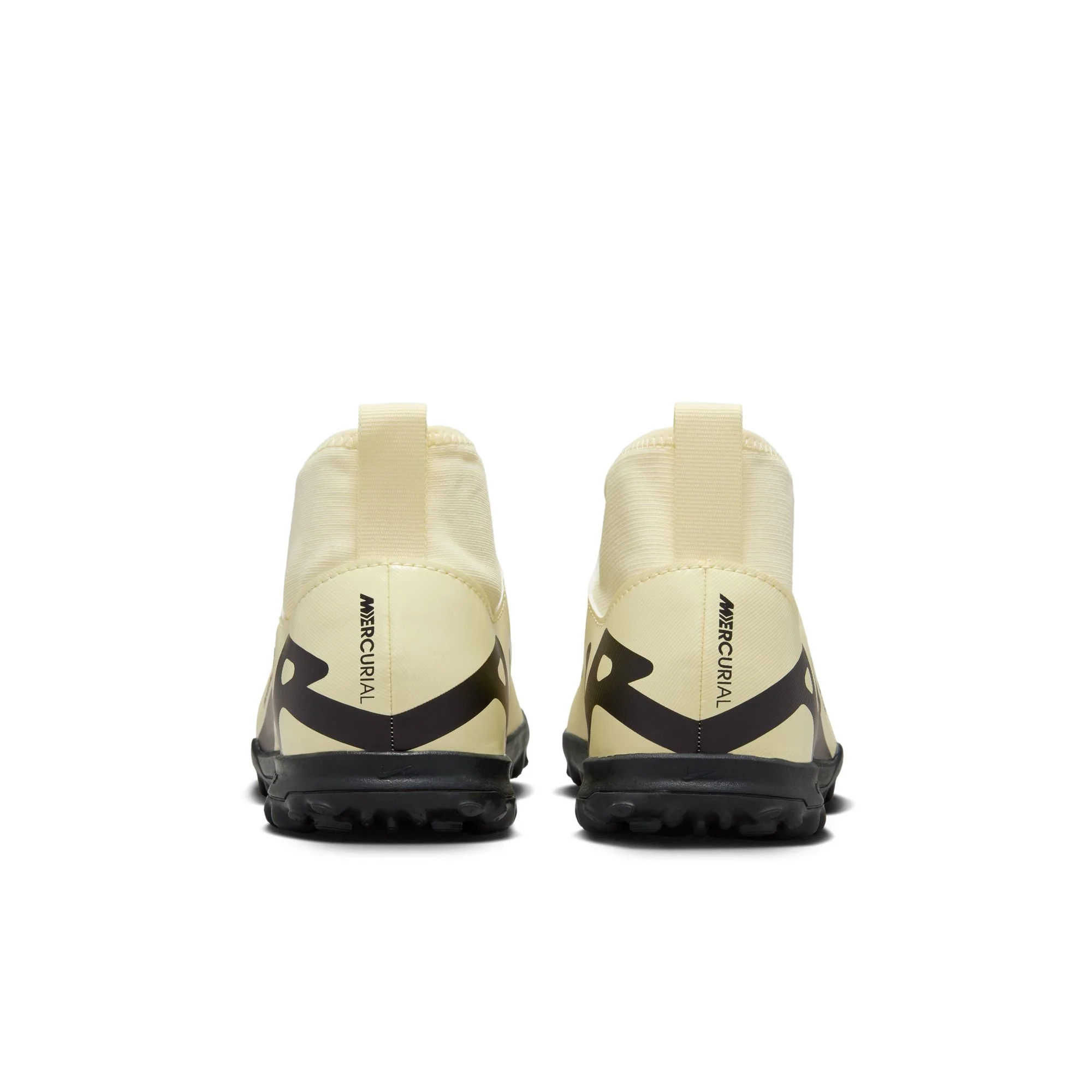 Nike Junior Zoom Mercurial Superfly 9 Academy TF Turf Soccer Shoes - Lemonade/Black - Image 5