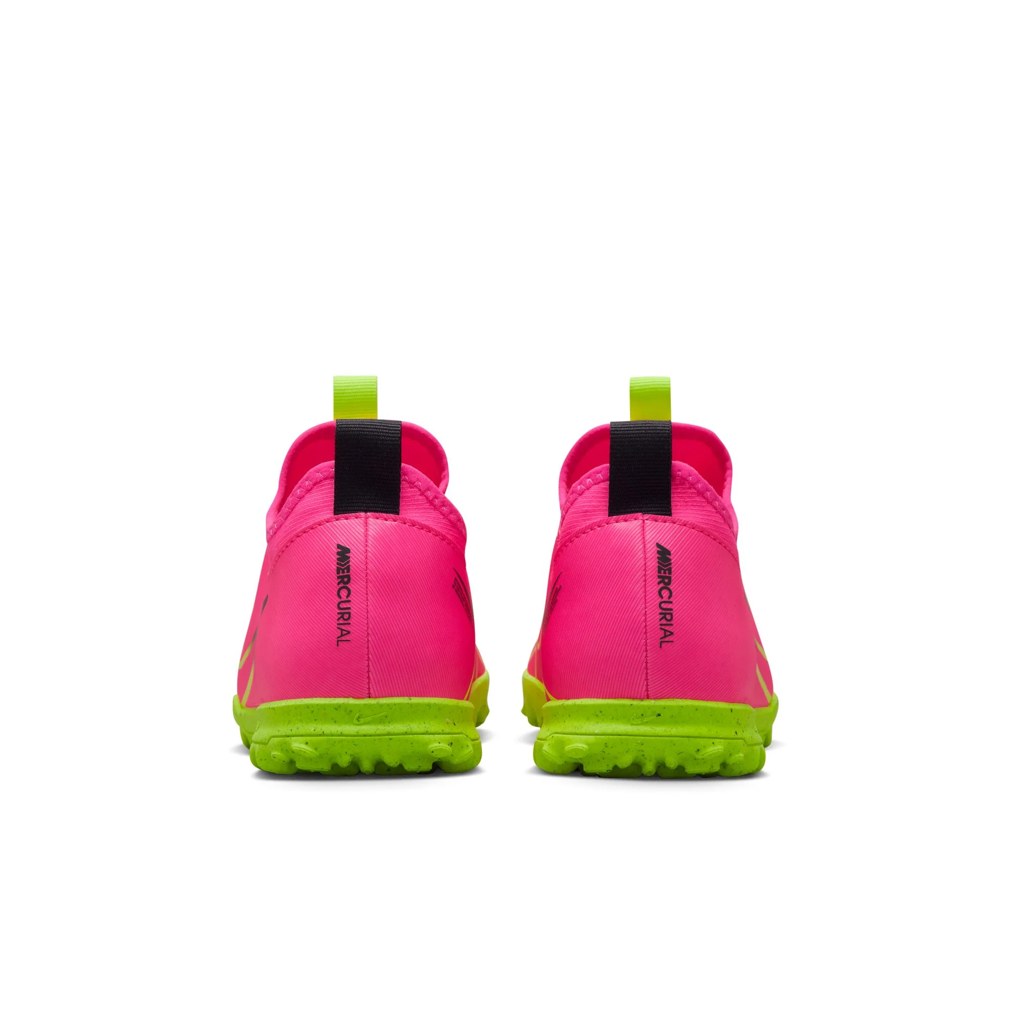Nike Junior Zoom Mercurial Vapor 15 Academy TF Turf Soccer Shoes -PinkBlast/Volt - Image 5