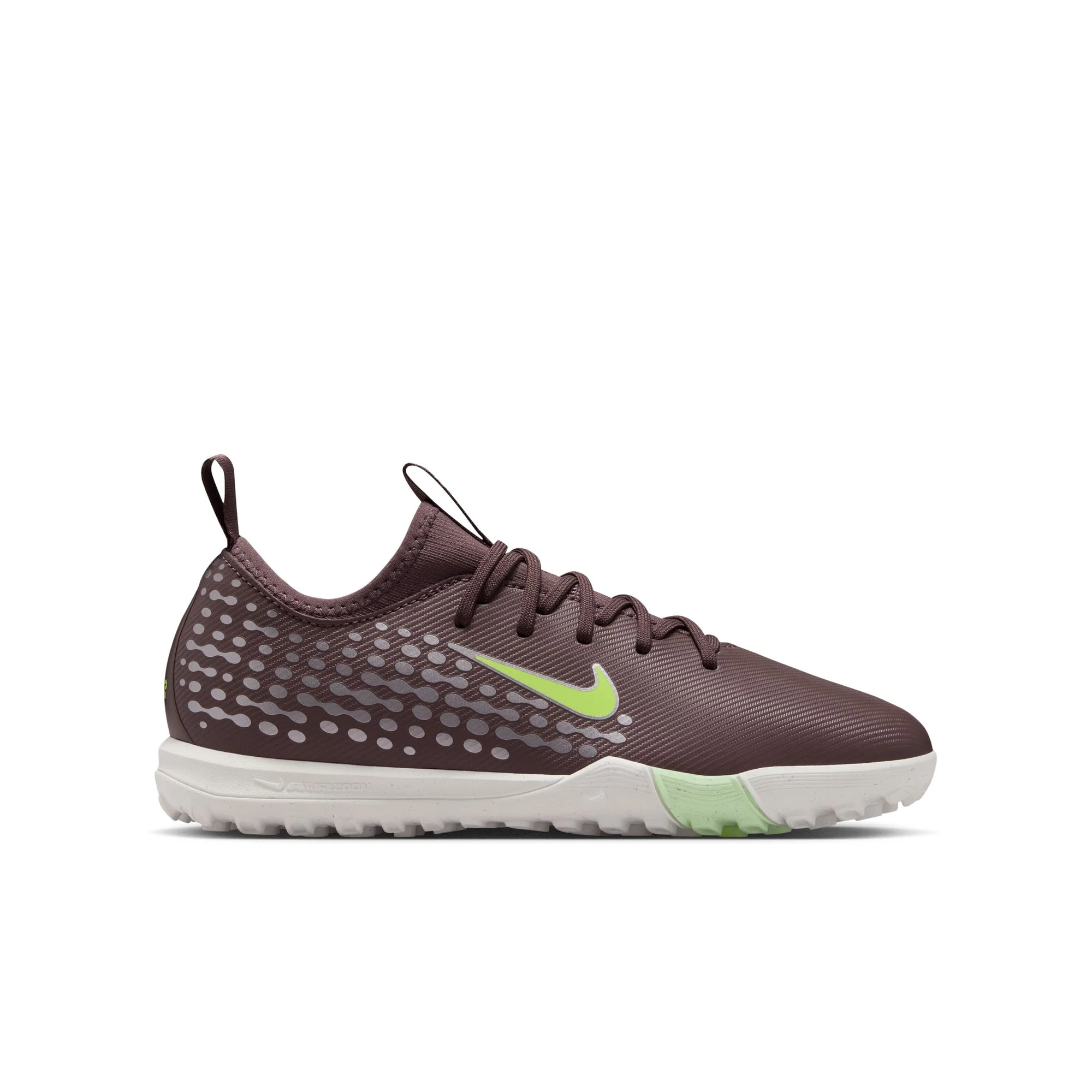 Nike Junior Zoom Mercurial Vapor 16 Academy "Kylian Mbappé"Academy TF Turf Soccer Cleats -  Plum Eclipse/Metallic Silver