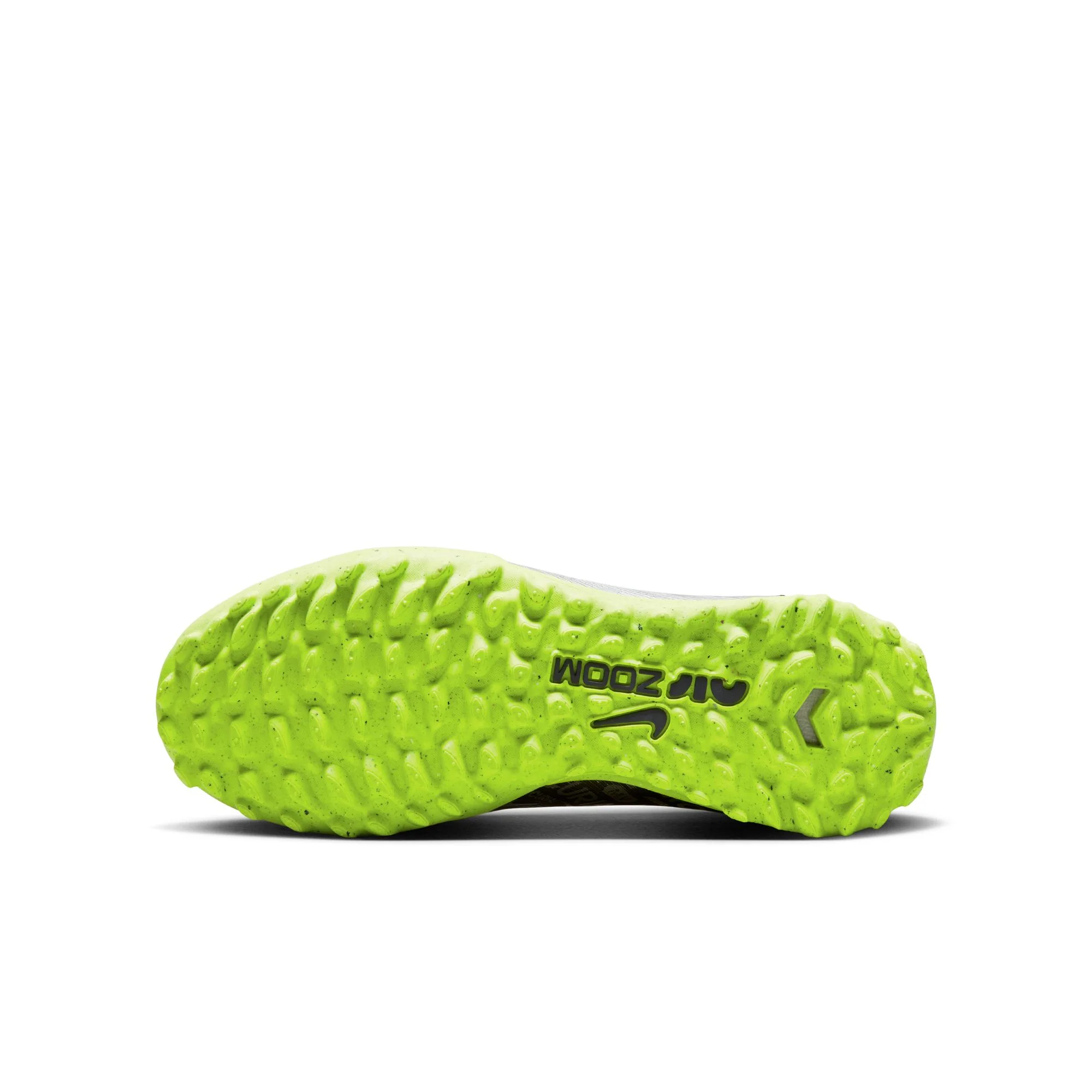 Nike Junior Zoom Vapor 15 Academy XXV TF Turf Shoes - MetallicSilver/Volt/Black - Image 6