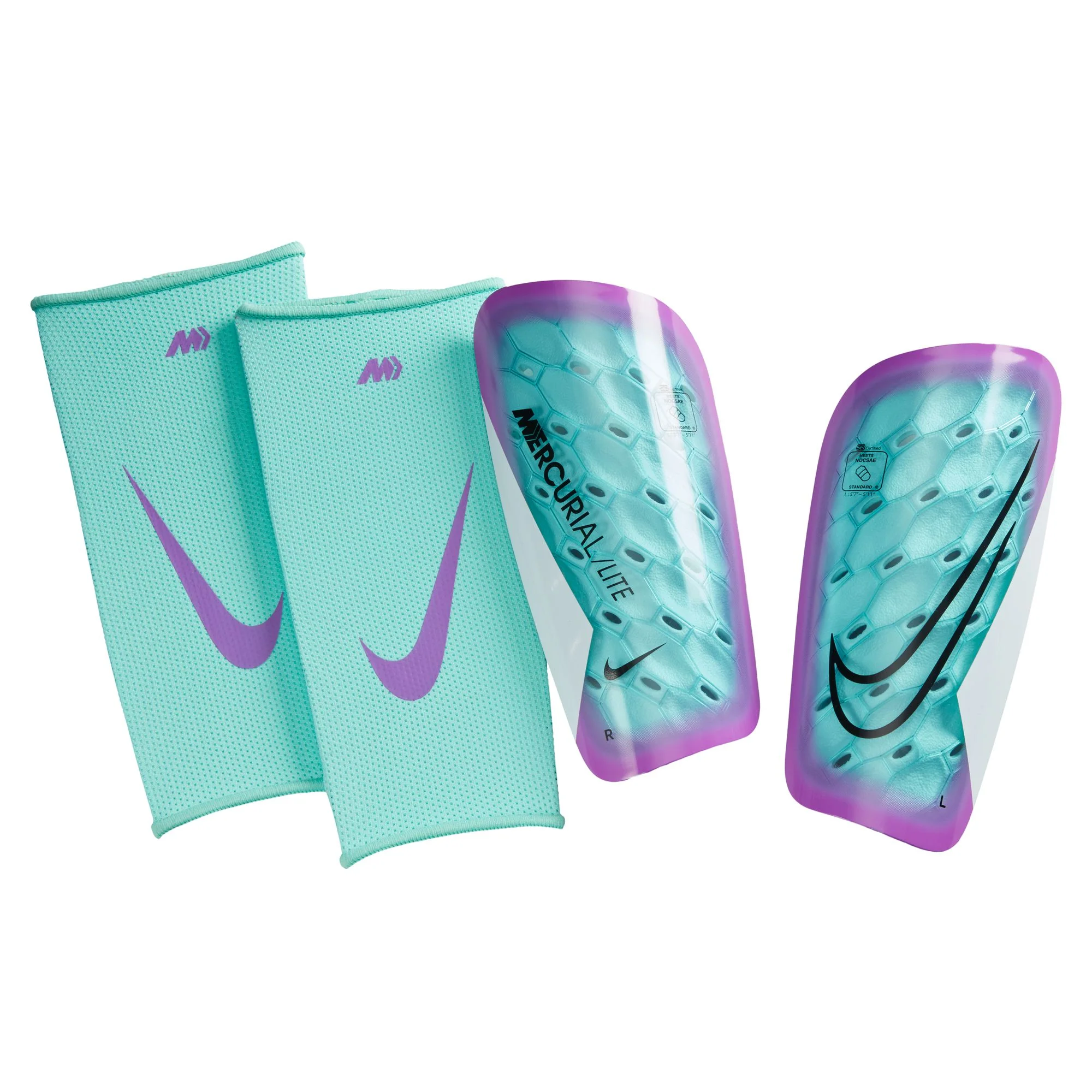 Nike Mercurial Lite Shin Guards - Turquoise