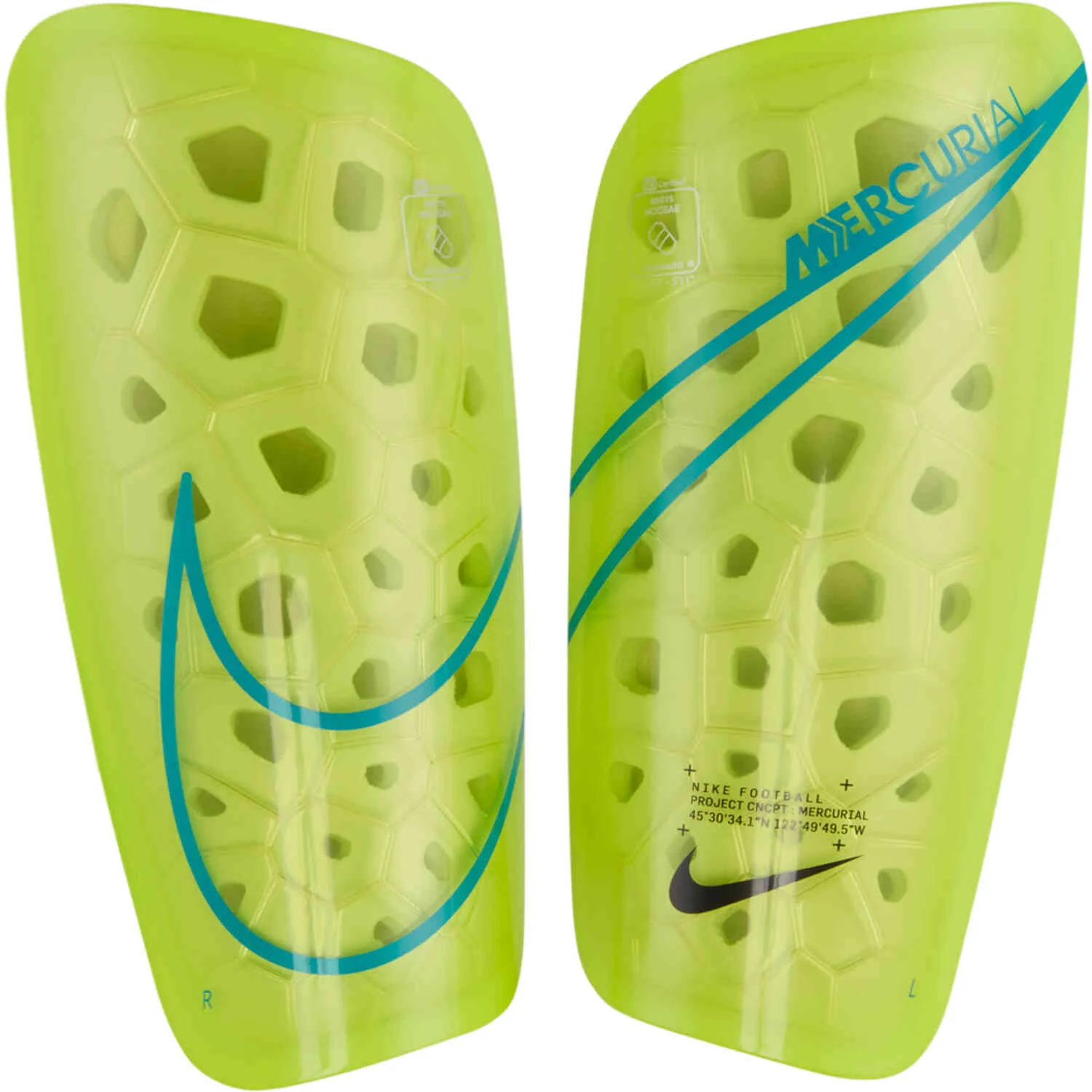 Nike Mercurial Lite - Volt/Blackened Blue/Laser Blue - Image 2
