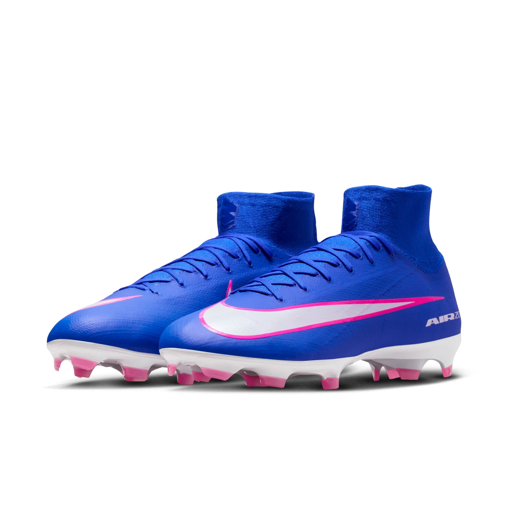 Nike Mercurial Superfly 10 Pro FG Firm Ground Soccer Cleats- Racer Blue/White - Image 4