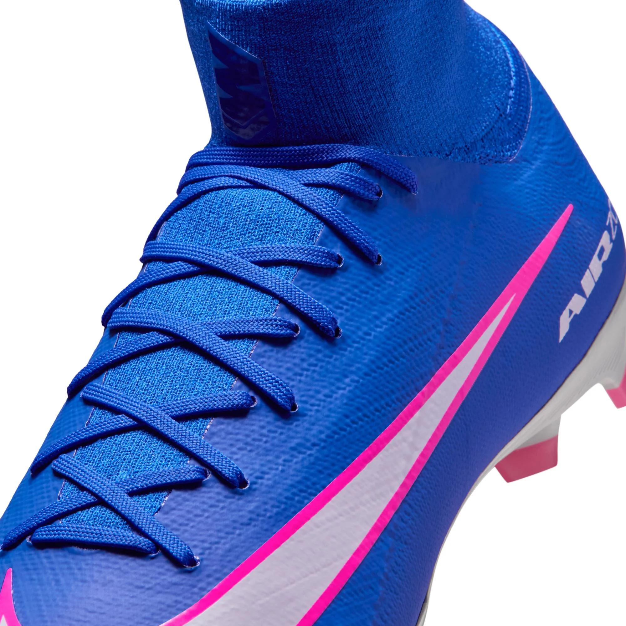 Nike Mercurial Superfly 10 Pro FG Firm Ground Soccer Cleats- Racer Blue/White - Image 7