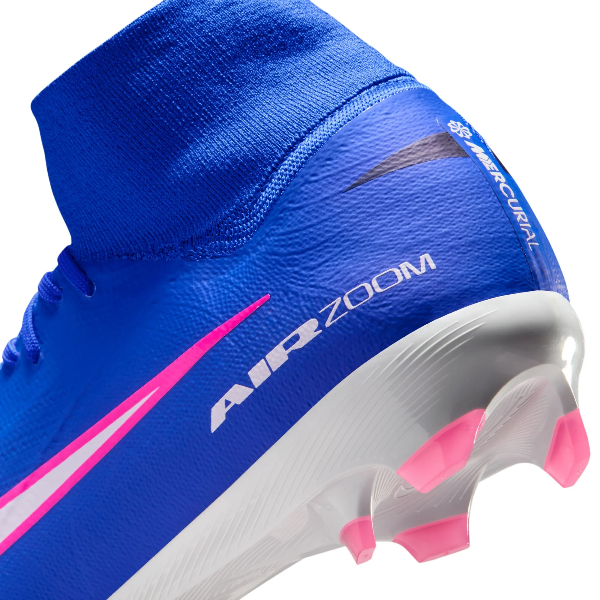 Nike Mercurial Superfly 10 Pro FG Firm Ground Soccer Cleats- Racer Blue/White - Image 8
