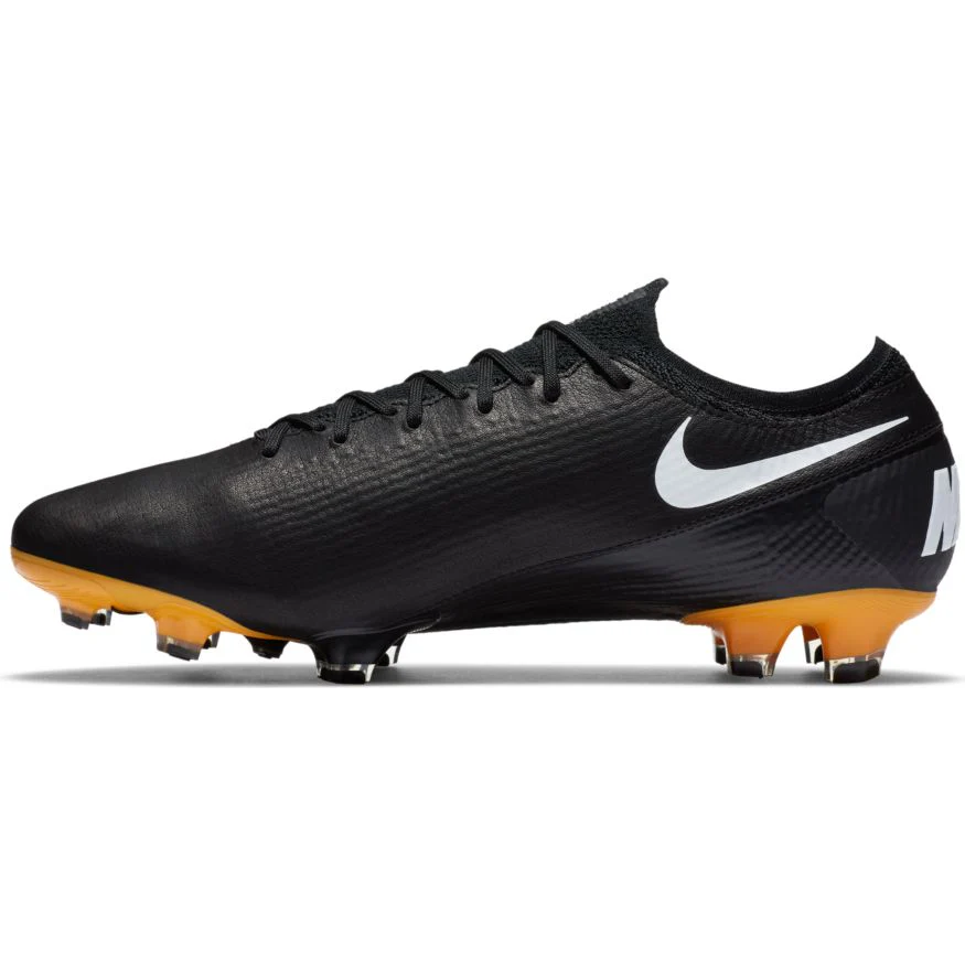 Nike Mercurial Vapor 13 Elite TECH CRAFT FG - Black/White/Metallic Gold - Image 2