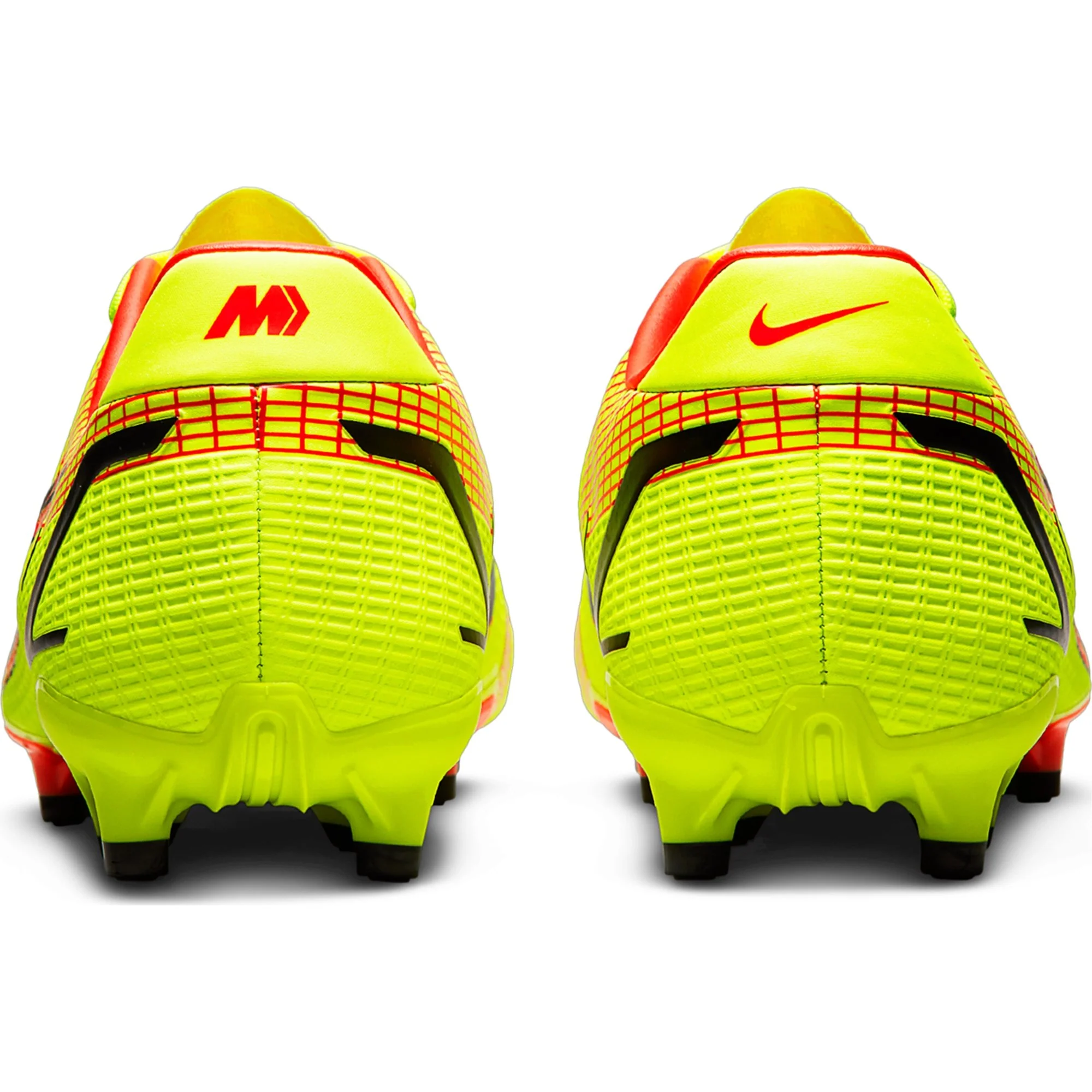 Nike Mercurial Vapor 14 Academy FG/MG Soccer Cleat -  Volt/Black/Bright Crimson - Image 5