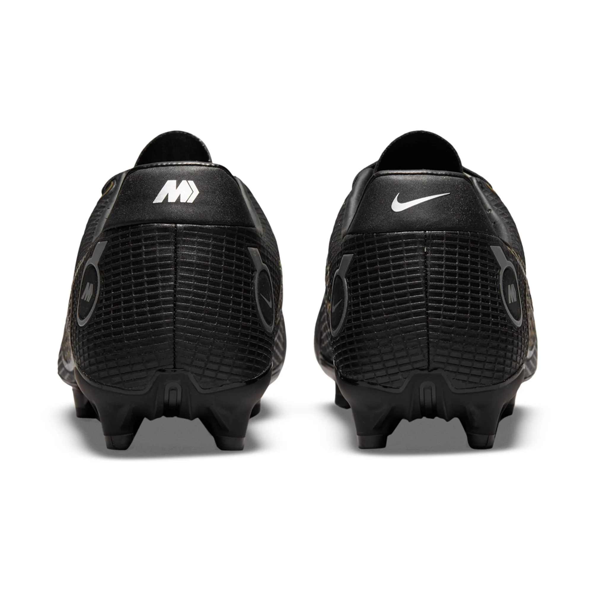 Nike Mercurial Vapor 14 Academy FG/MG Soccer Cleats - Black/MetallicGrey/MetallicGold - Image 5