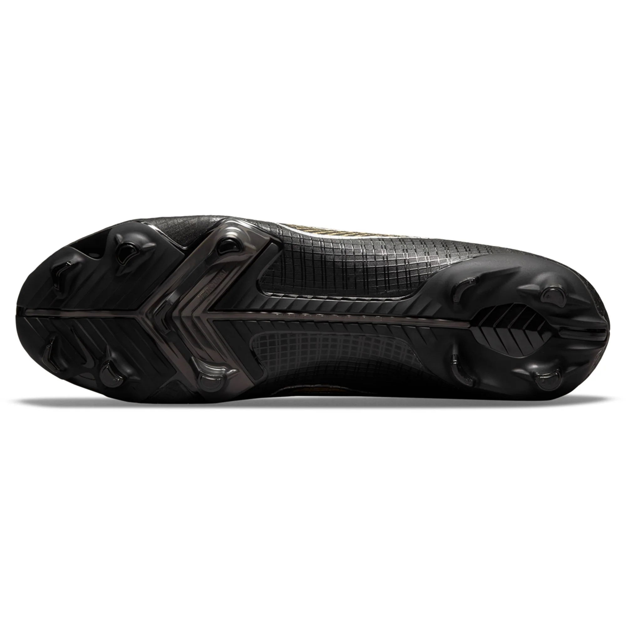 Nike Mercurial Vapor 14 Academy FG/MG Soccer Cleats - Black/MetallicGrey/MetallicGold - Image 7