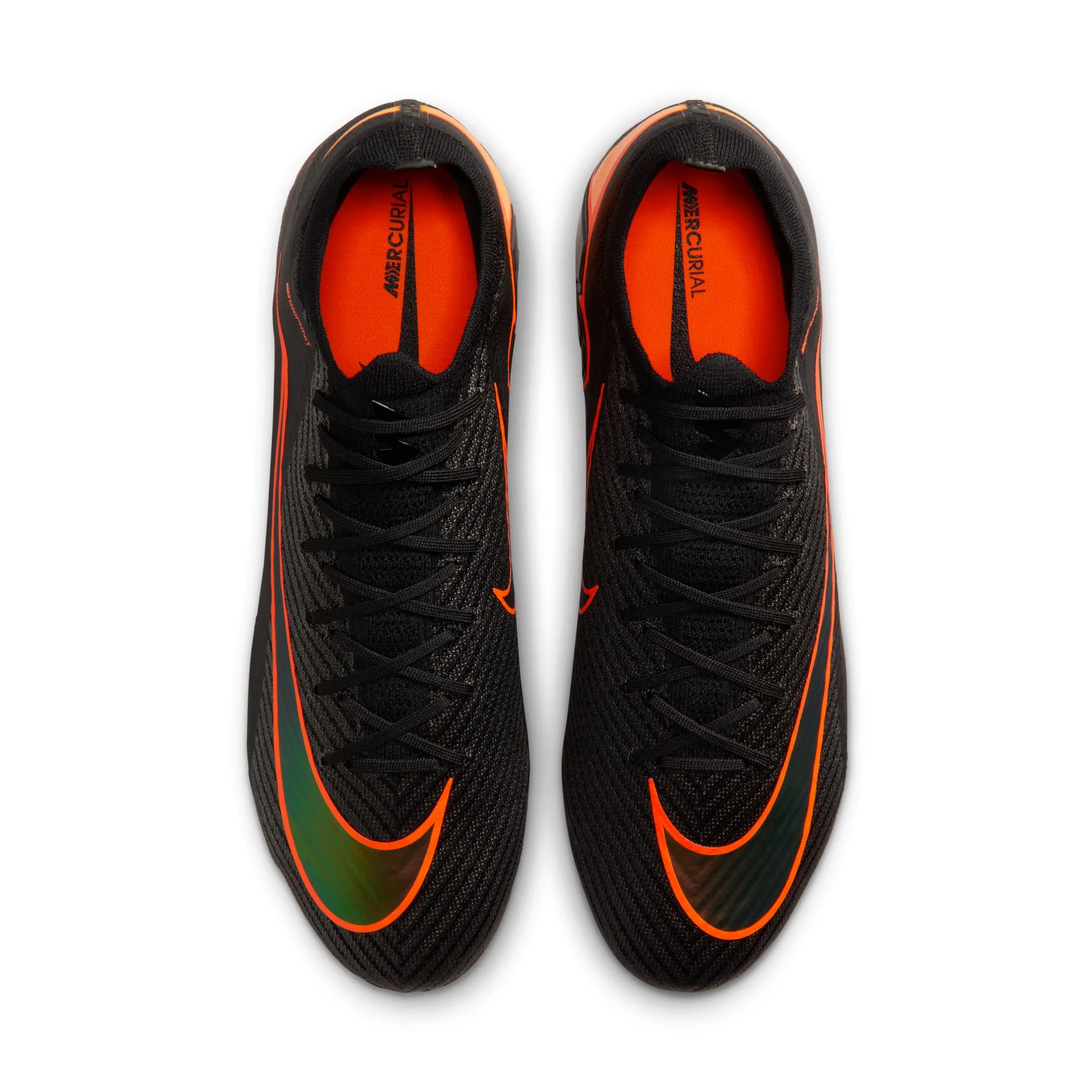 Nike Mercurial Vapor 16 Elite FG Firm Ground Soccer Cleats- Black/Hyper Crimson - Image 3
