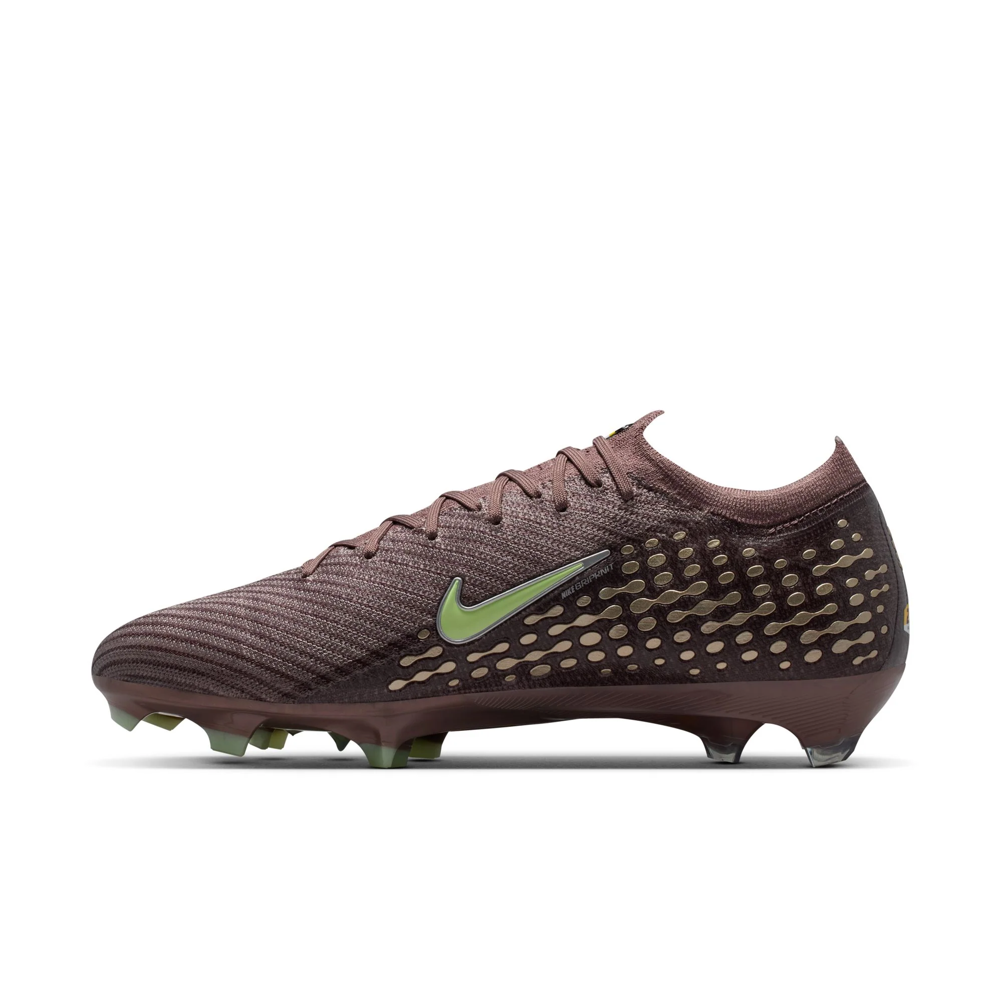 Nike Mercurial Vapor 16 Elite "Kylian Mbappé" FG Firm Ground Soccer Cleats- Plum Eclipse/Metallic Silver - Image 2