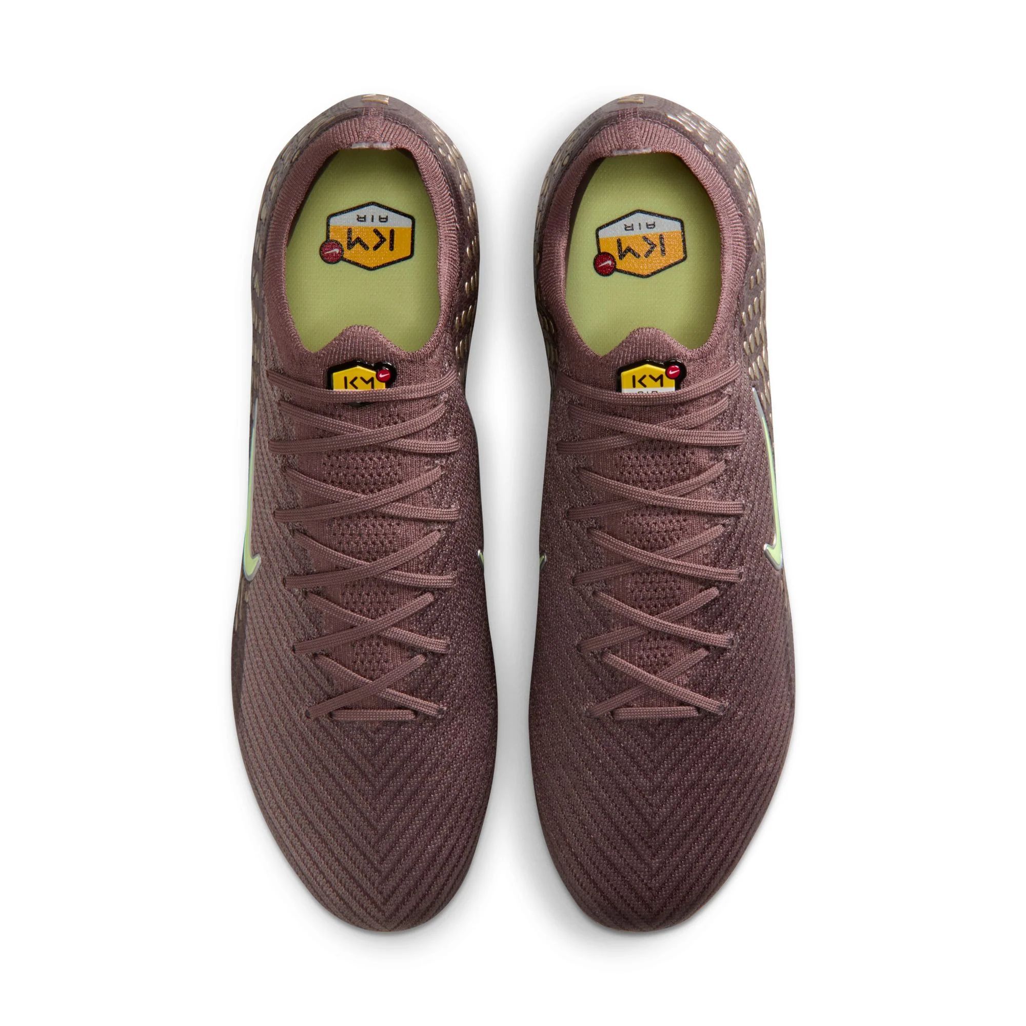 Nike Mercurial Vapor 16 Elite "Kylian Mbappé" FG Firm Ground Soccer Cleats- Plum Eclipse/Metallic Silver - Image 3