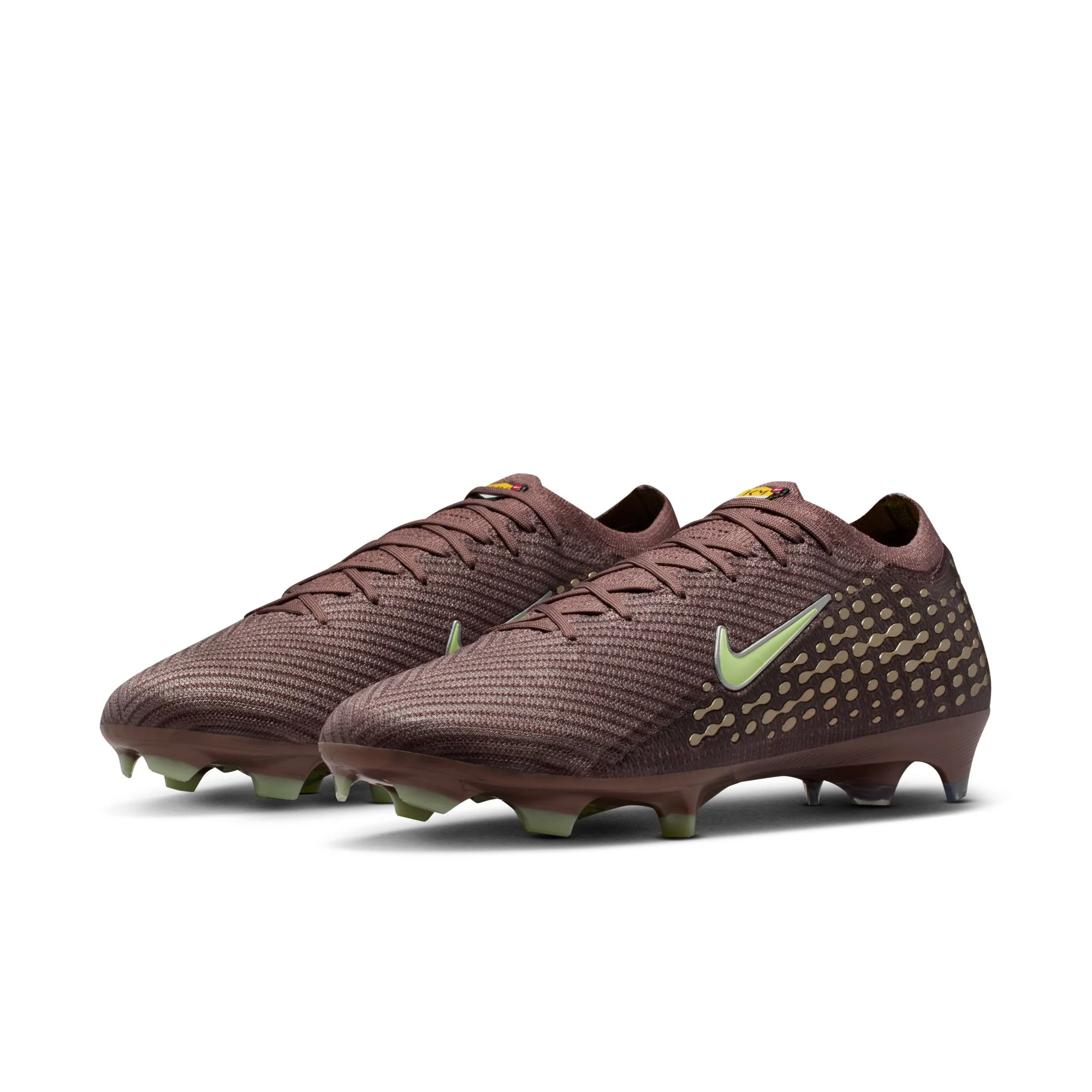 Nike Mercurial Vapor 16 Elite "Kylian Mbappé" FG Firm Ground Soccer Cleats- Plum Eclipse/Metallic Silver - Image 4