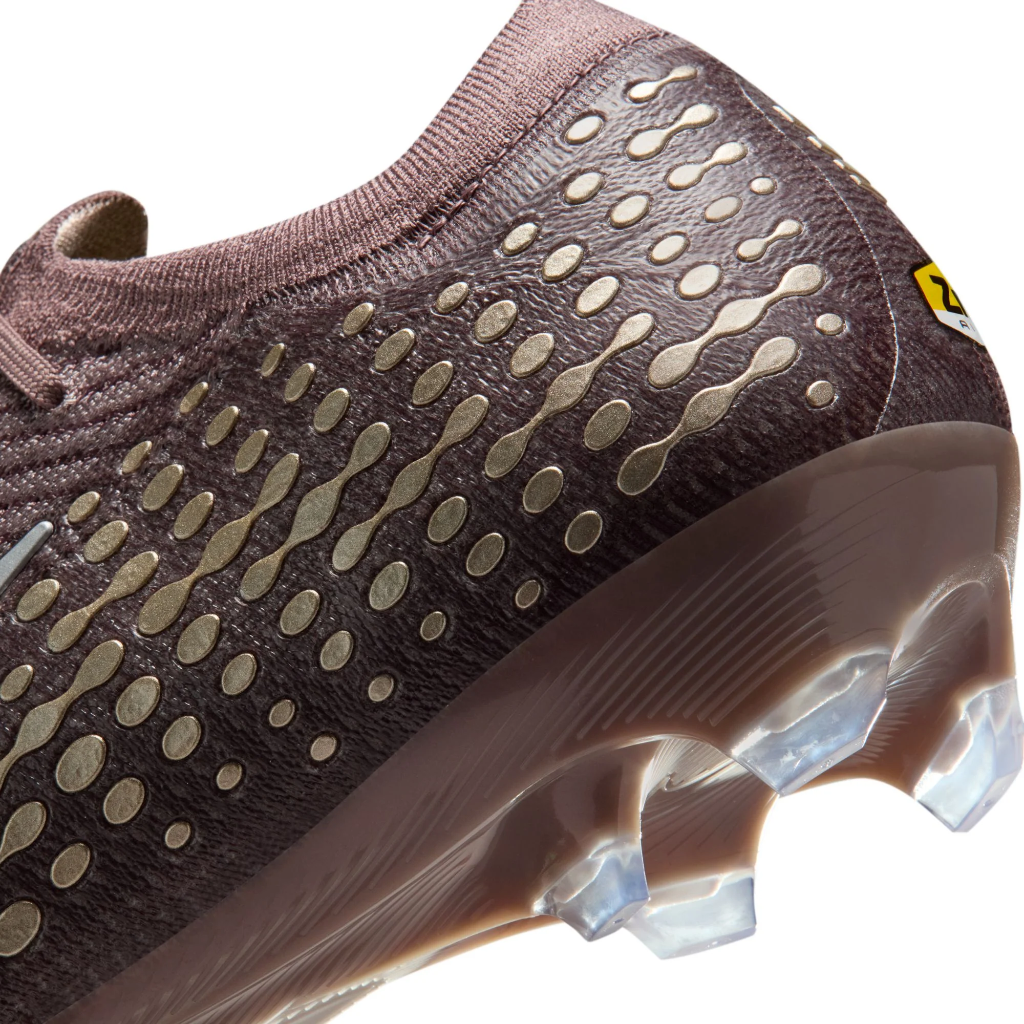 Nike Mercurial Vapor 16 Elite "Kylian Mbappé" FG Firm Ground Soccer Cleats- Plum Eclipse/Metallic Silver - Image 9