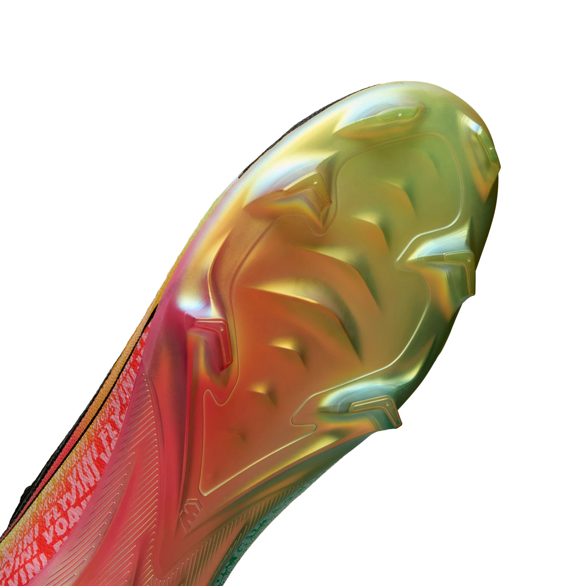 Nike Mercurial Vapor 16 Elite Vini JR FG Firm Ground Soccer Cleats-Black/Dynamic/Yellow-Green/Spark-Soar - Image 10