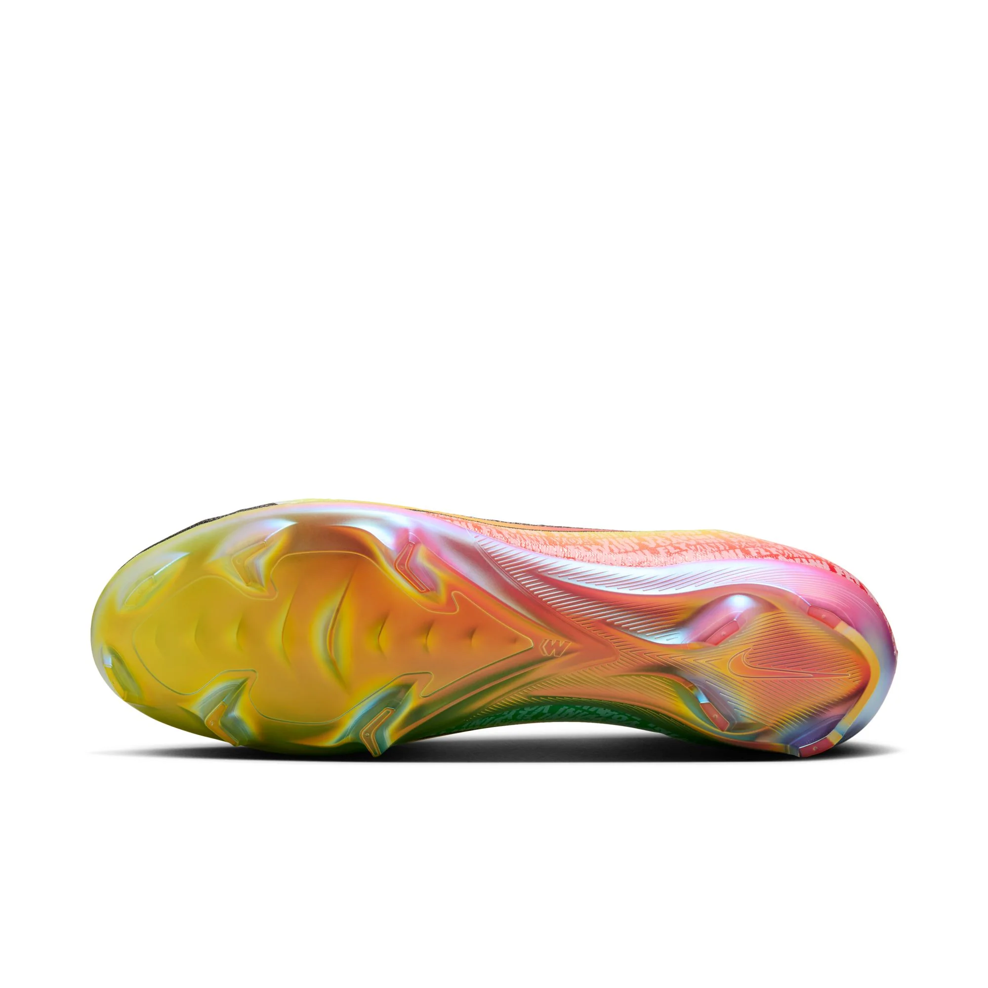 Nike Mercurial Vapor 16 Elite Vini JR FG Firm Ground Soccer Cleats-Black/Dynamic/Yellow-Green/Spark-Soar - Image 6