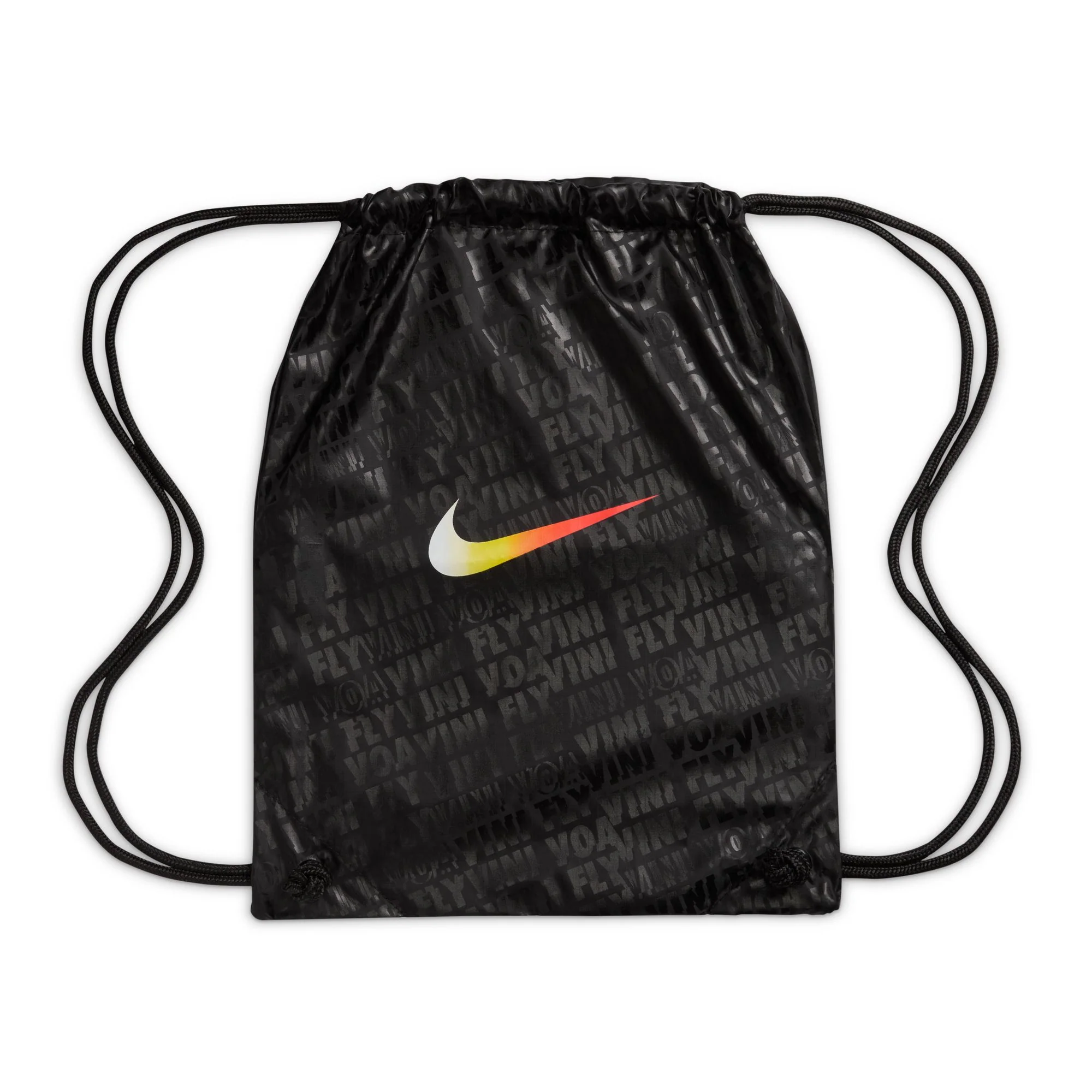 Nike Mercurial Vapor 16 Elite Vini JR FG Firm Ground Soccer Cleats-Black/Dynamic/Yellow-Green/Spark-Soar - Image 7