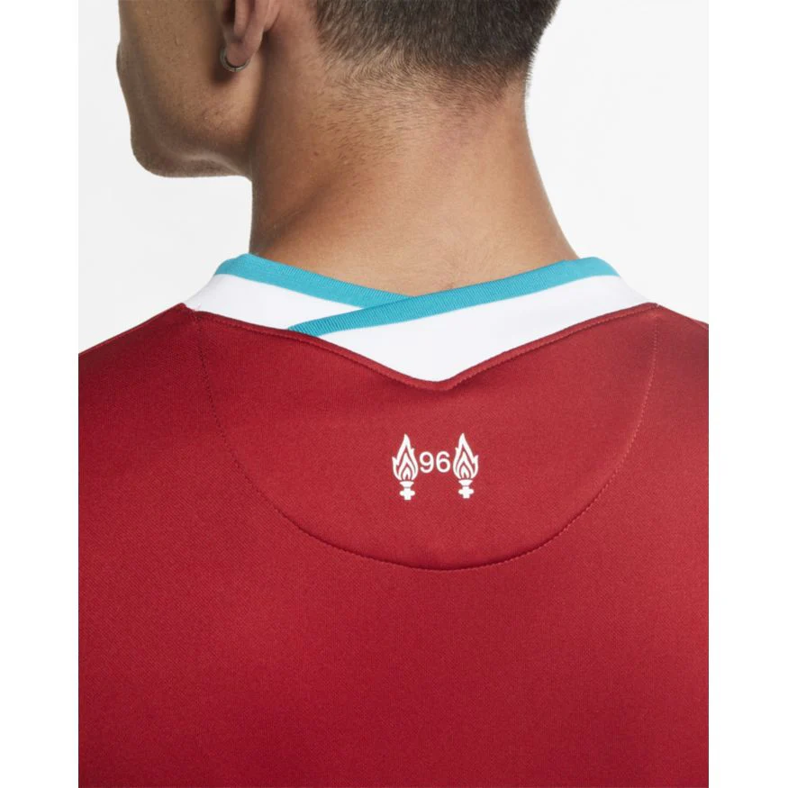 Nike Mo Salah 2020-21 Liverpool Home Jersey - YOUTH - Image 4