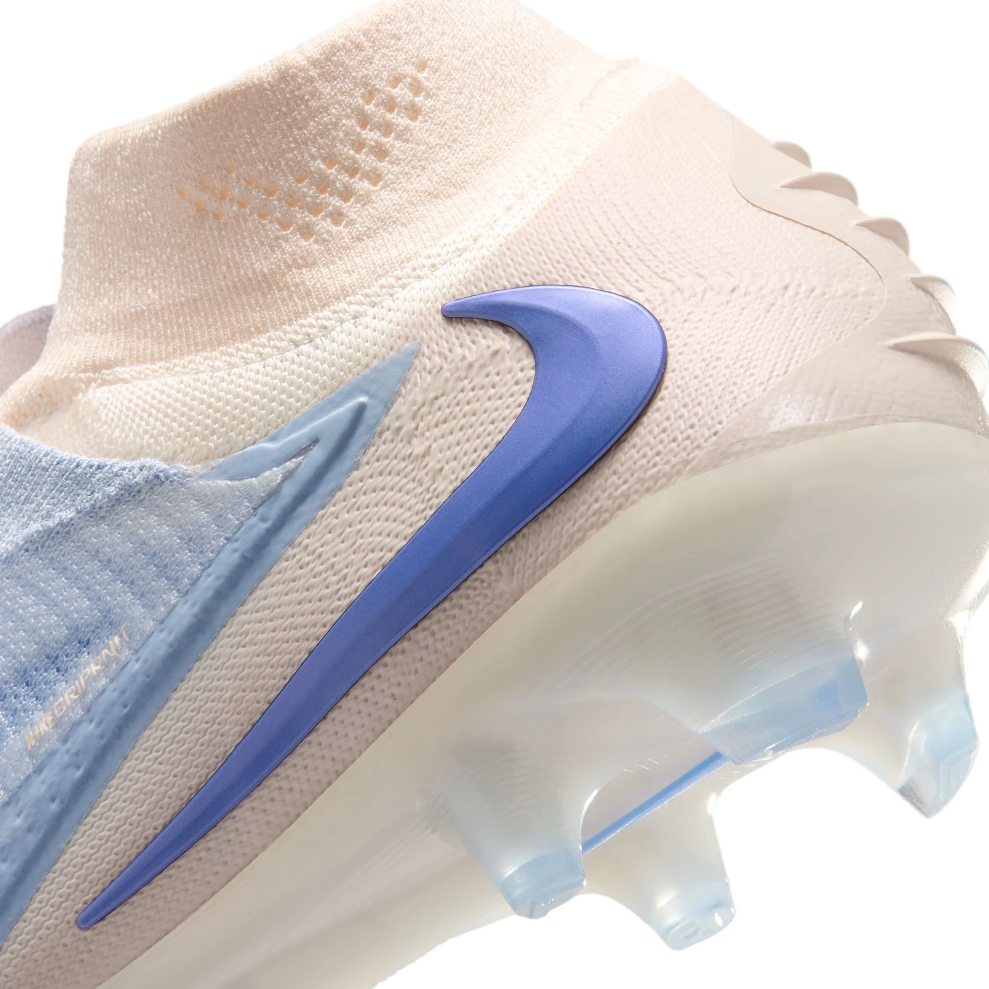 Nike Phantom 6 High Elite LV8 FG Firm Ground Soccer Cleats - Ghost/Guava Ice - Image 9