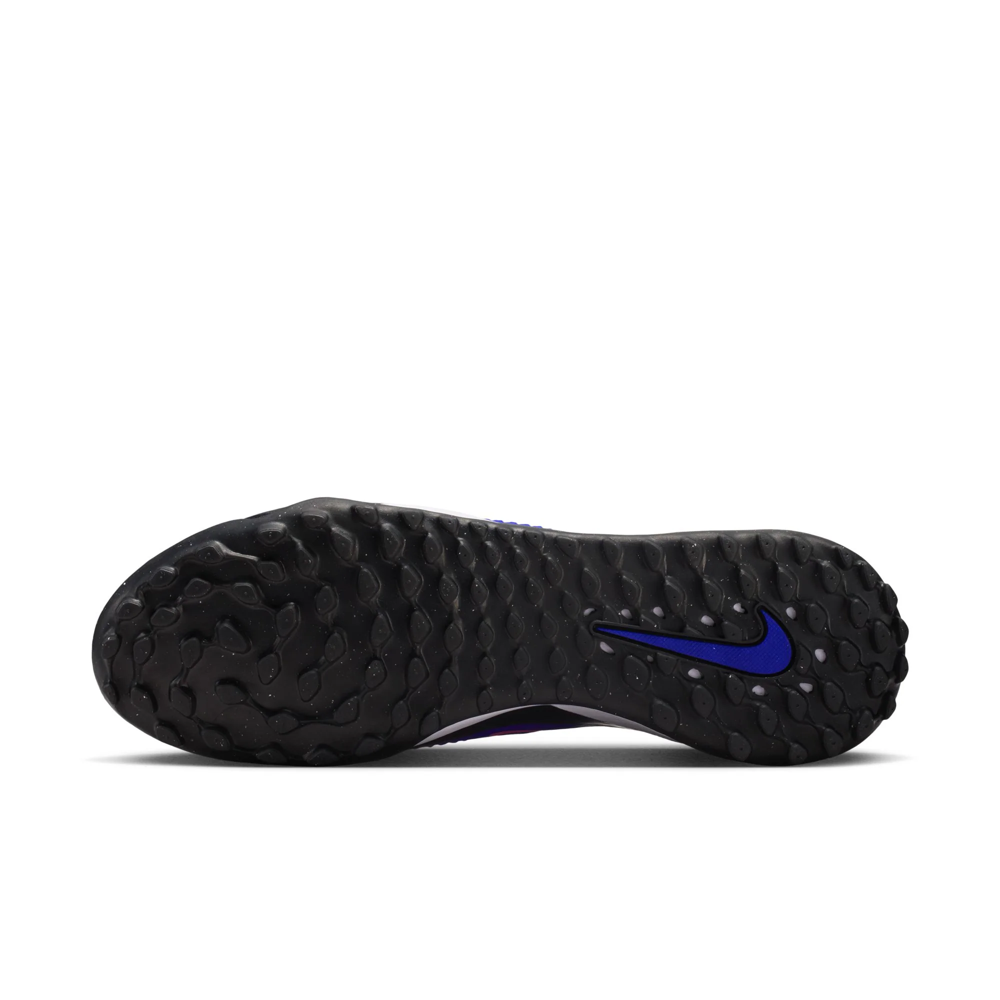 Nike Phantom 6 Low Academy TF Turf Soccer Cleats-Racer Blue/Pink Blast/White - Image 6