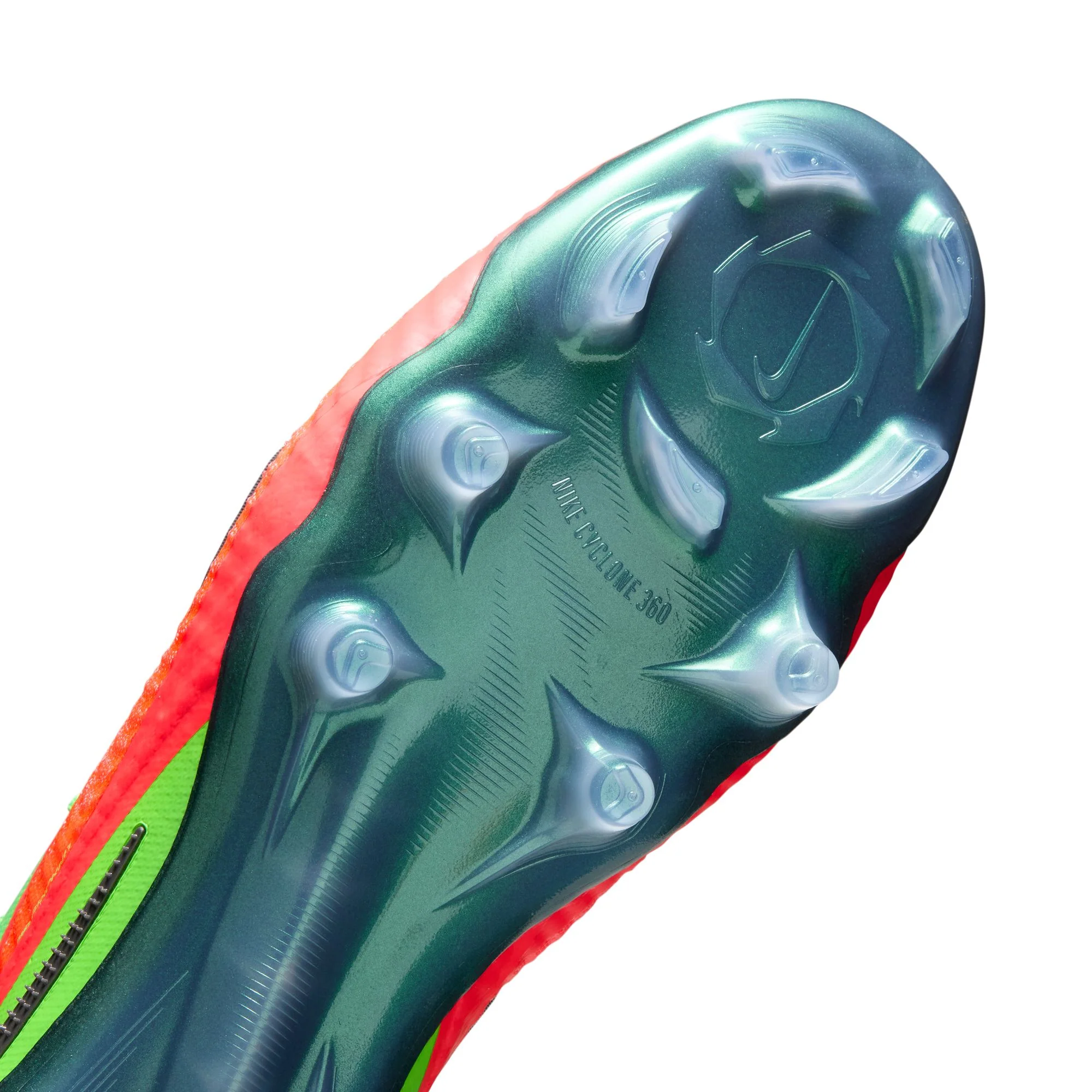 Nike Phantom 6 Low Elite "Erling Haaland" FG Firm Ground Soccer Cleats - Hot Punch/Black/Green Strike - Image 10