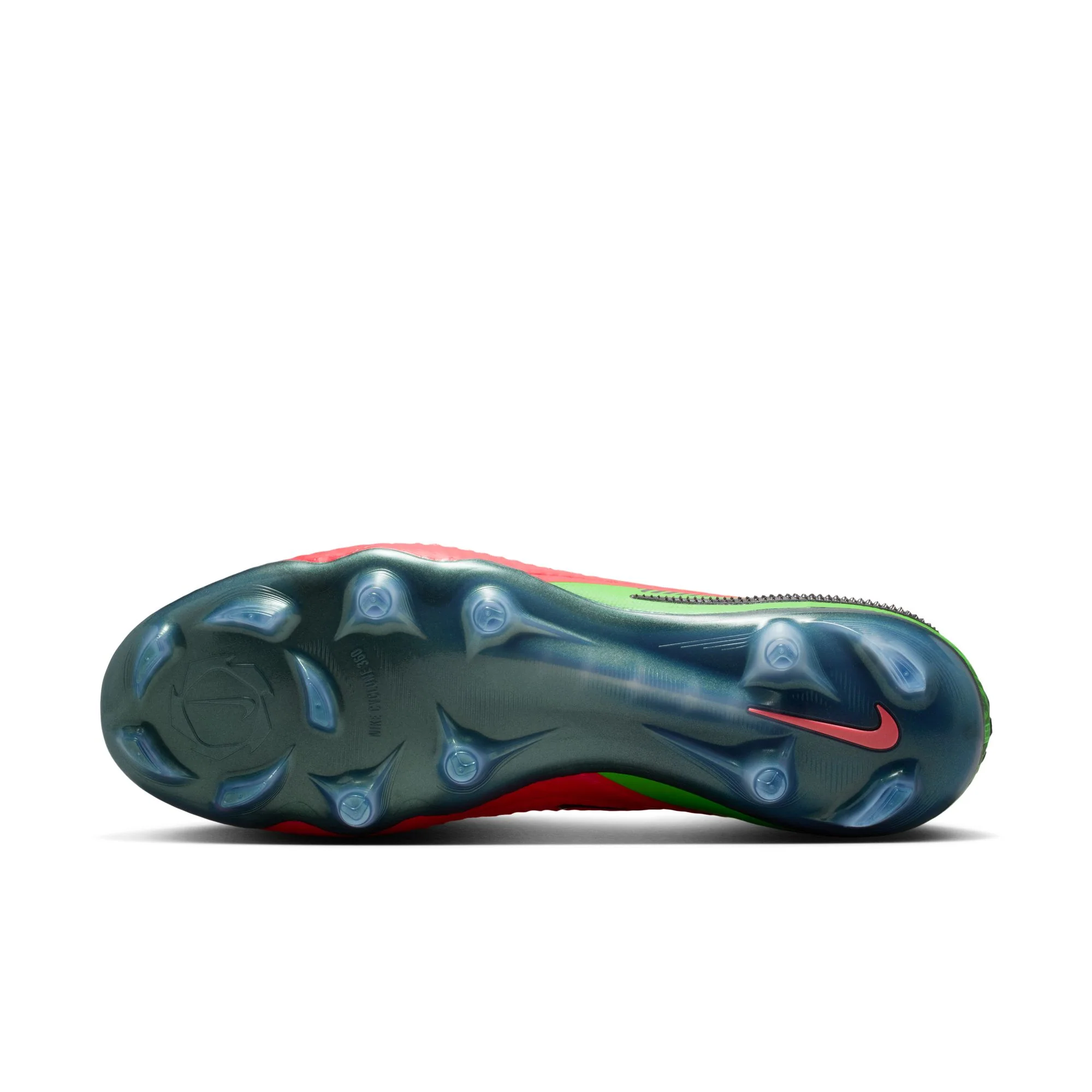 Nike Phantom 6 Low Elite "Erling Haaland" FG Firm Ground Soccer Cleats - Hot Punch/Black/Green Strike - Image 6