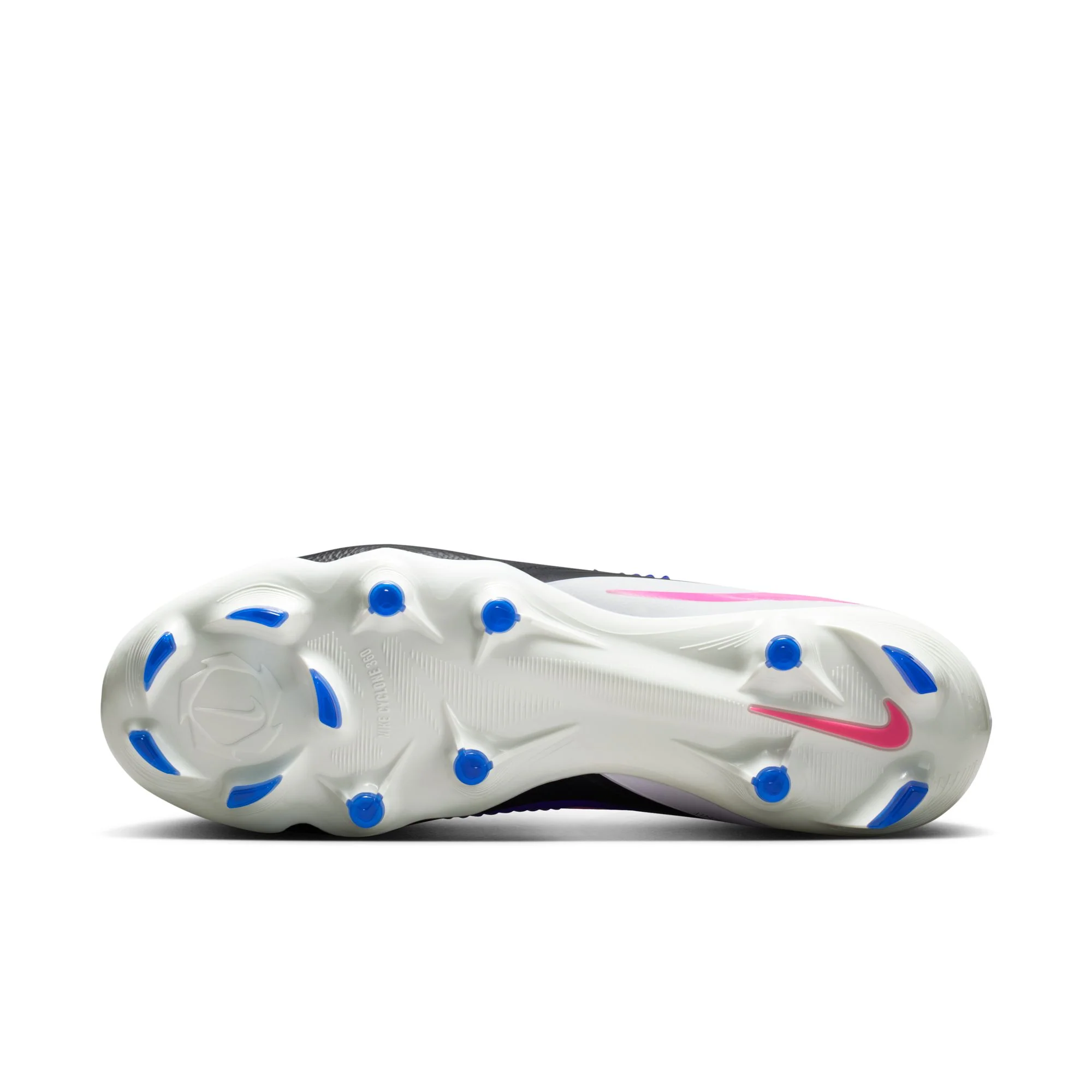 Nike Phantom 6 Low Pro FG Firm Ground Soccer Cleats -Racer Blue/Pink Blast/White - Image 6