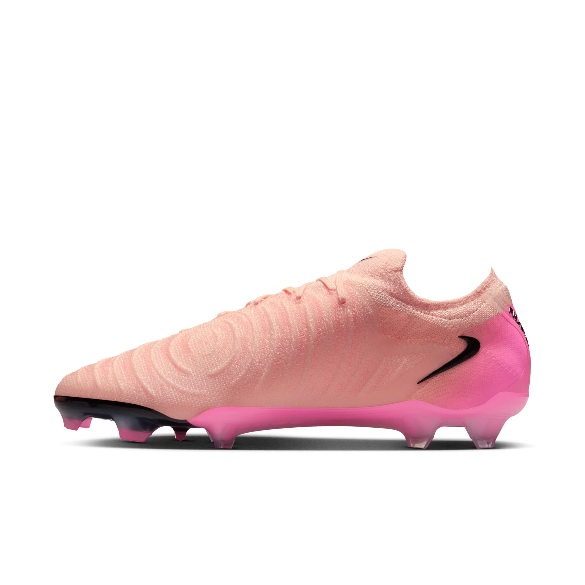 Nike Phantom GX 2 Elite FG Firm Ground Soccer Cleat -  Crimson Tint/Black/ Pink Blast - Image 2