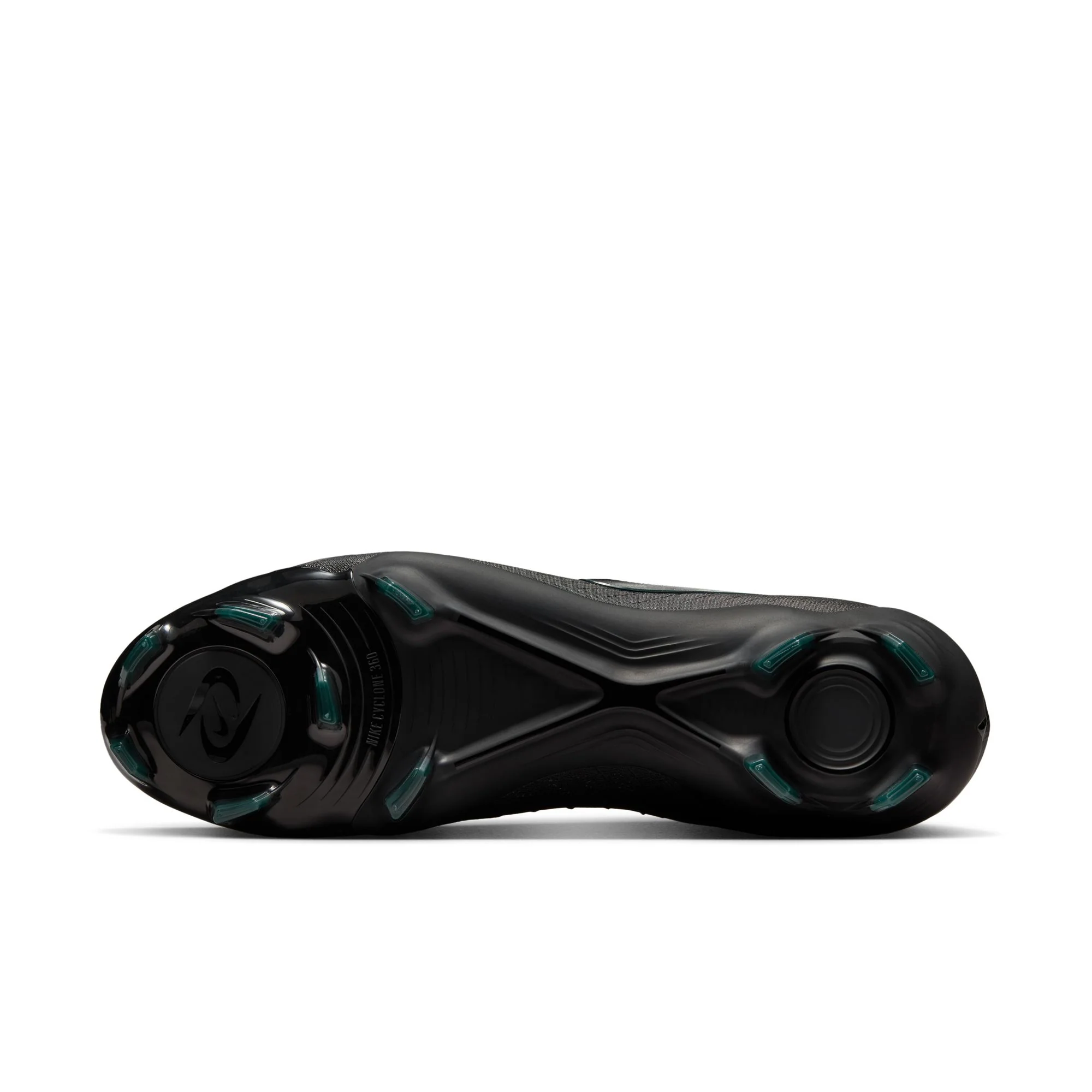 Nike Phantom GX 2 Pro FG Firm Ground Soccer Cleat - Black/Black-Deep Jungle - Image 6