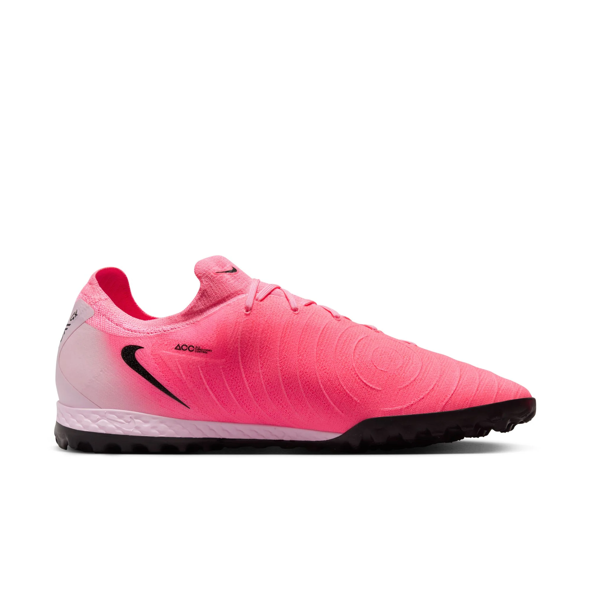 Nike Phantom GX 2 Pro TF Turf Soccer Cleats- Sunset  Pulse/Black - Image 2