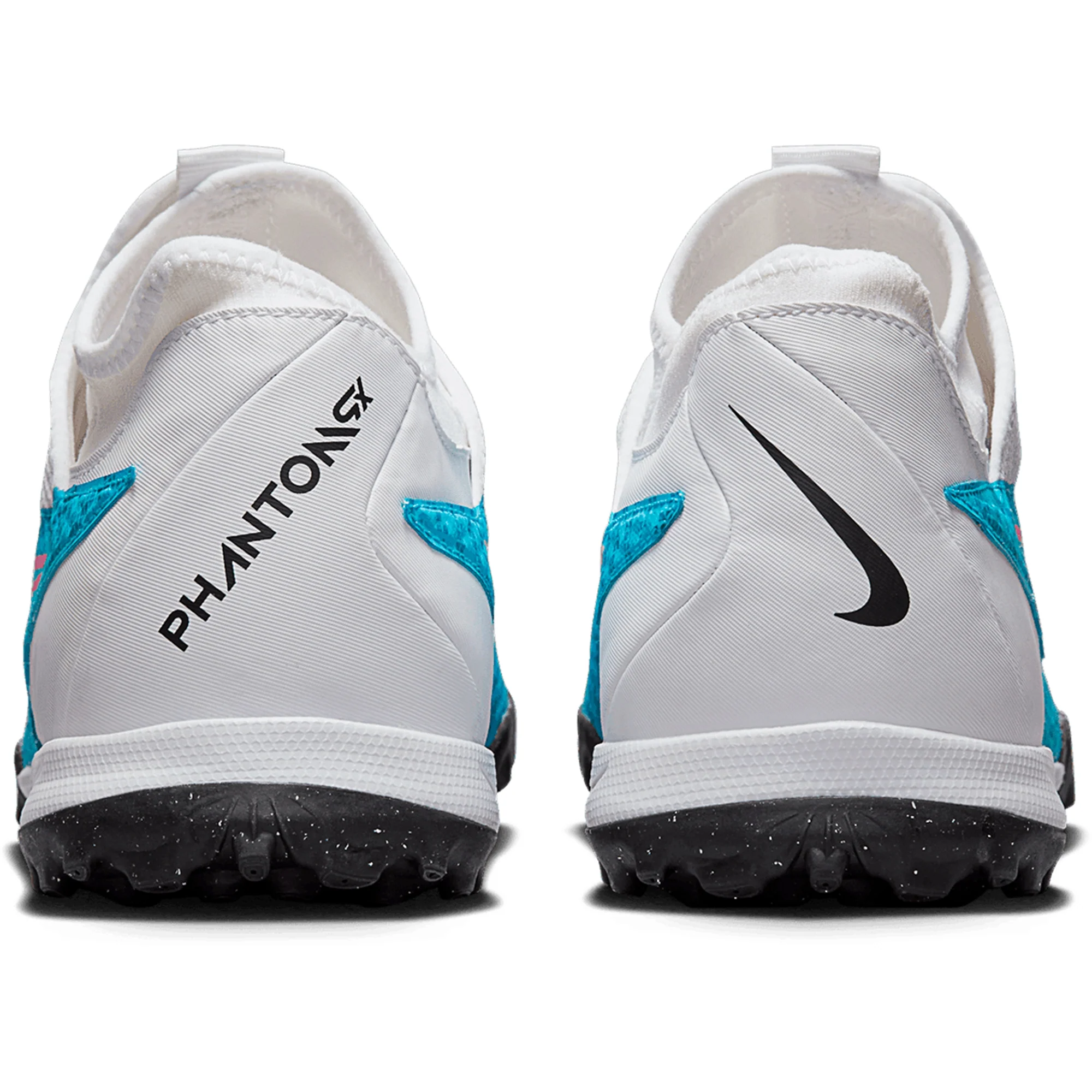Nike Phantom GX Academy DF TF Turf Soccer Shoes - Blue/Pink/White/Black - Image 5