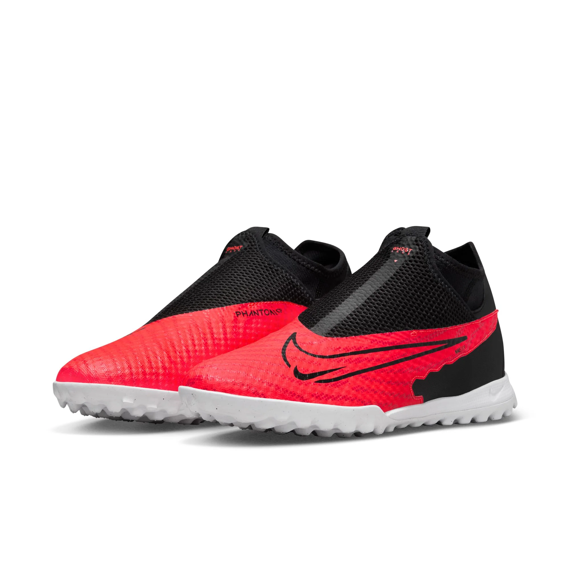 Nike Phantom GX Academy DF TF Turf Soccer Shoes - Bright Crimson/Black/White - Image 4