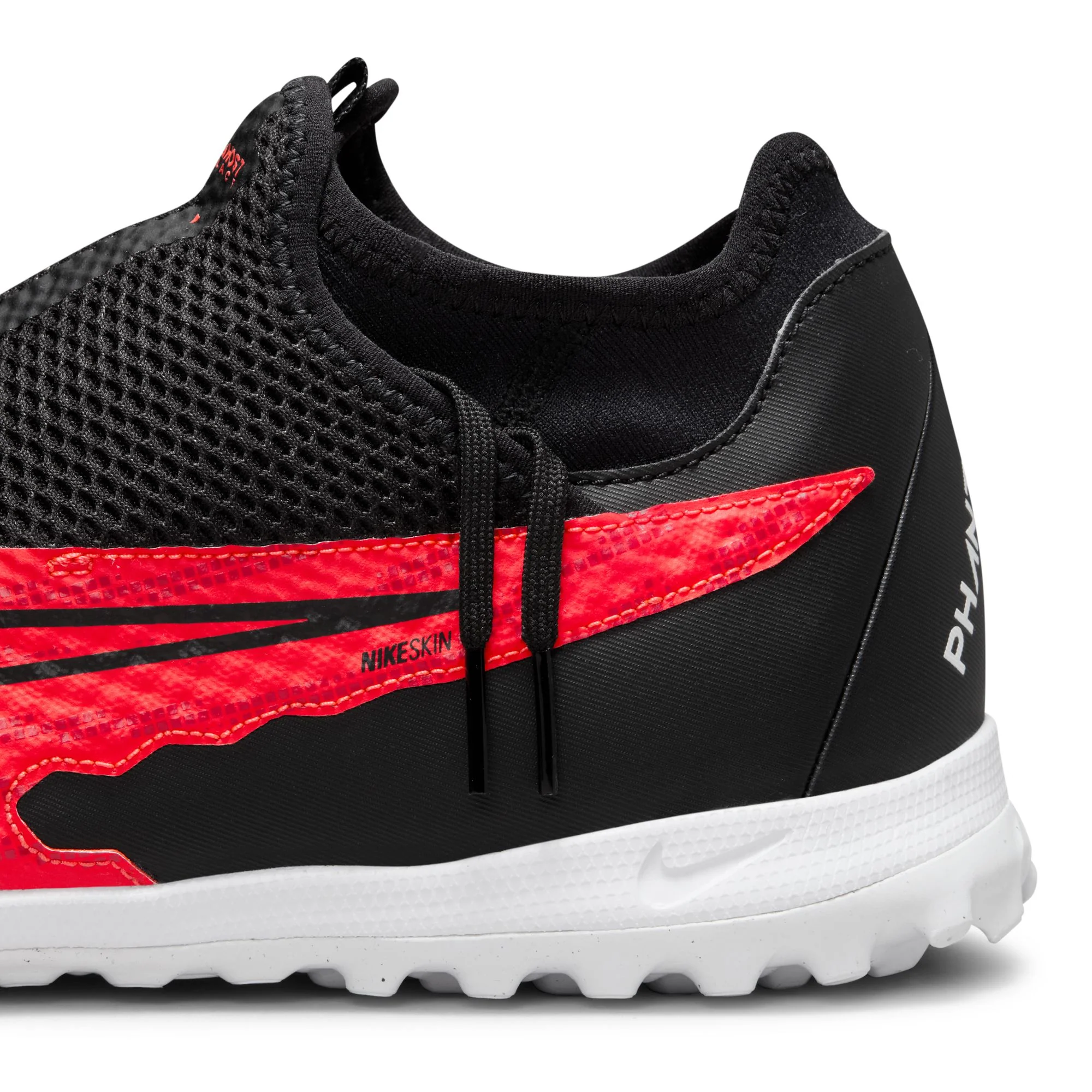 Nike Phantom GX Academy DF TF Turf Soccer Shoes - Bright Crimson/Black/White - Image 8