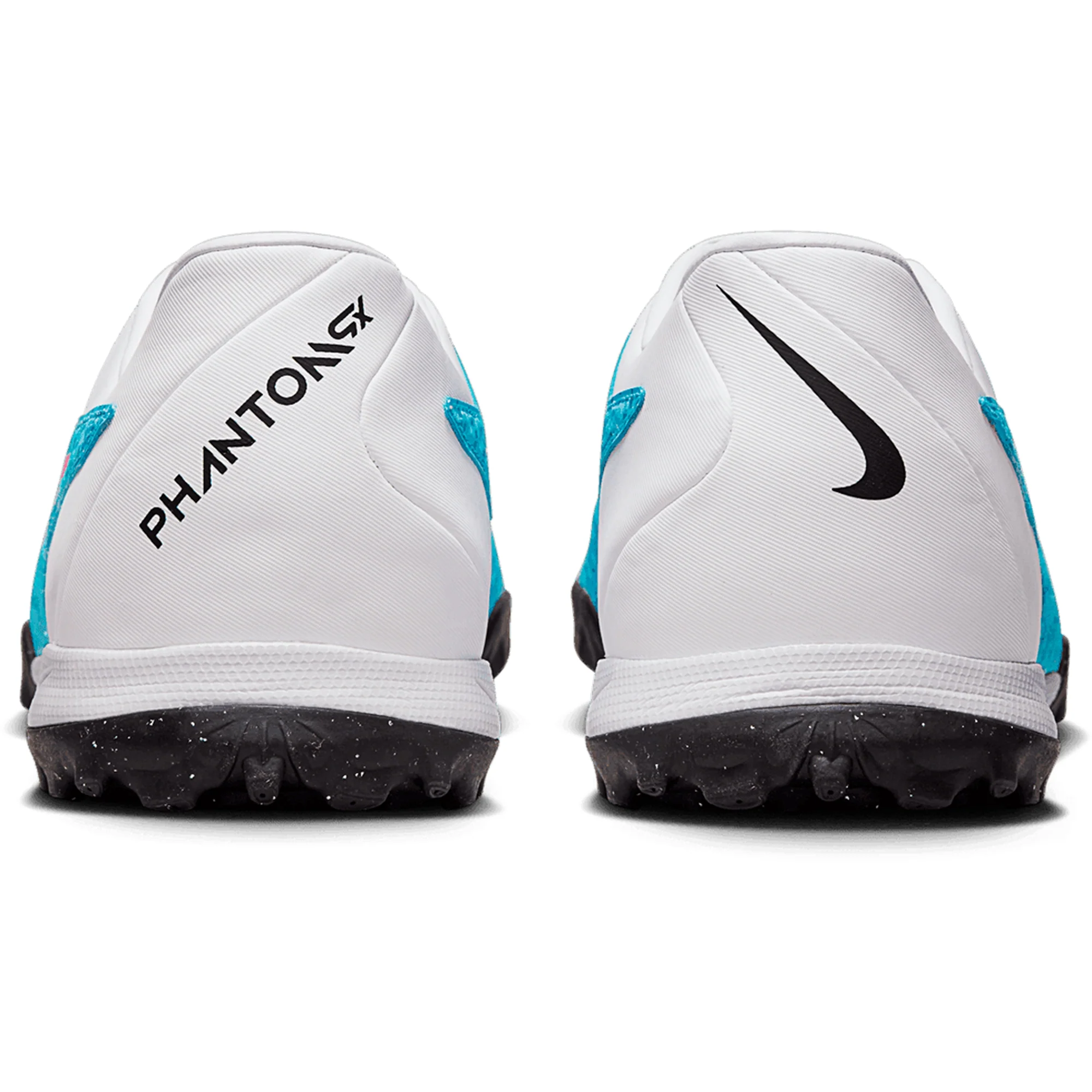 Nike Phantom GX Academy TF Turf Soccer Shoes - Blue/Pink/White/Black - Image 5