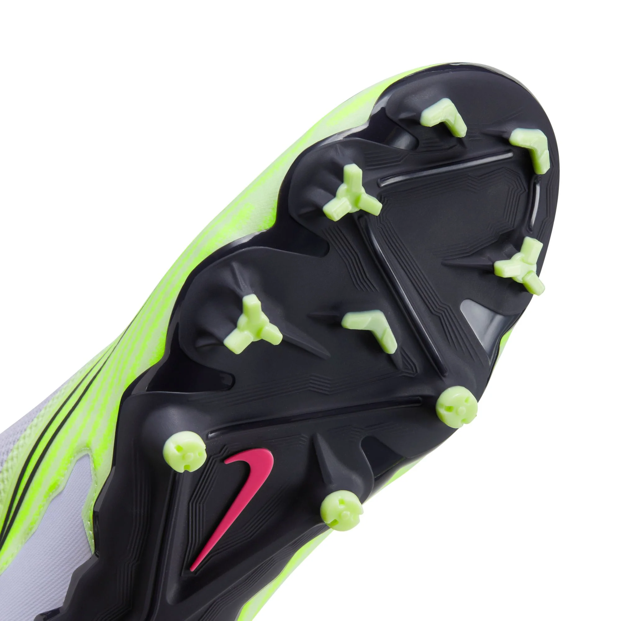Nike Phantom GX Pro DF FG Firm Ground Soccer Cleats - BarelyVolt/Grey/Grape - Image 10